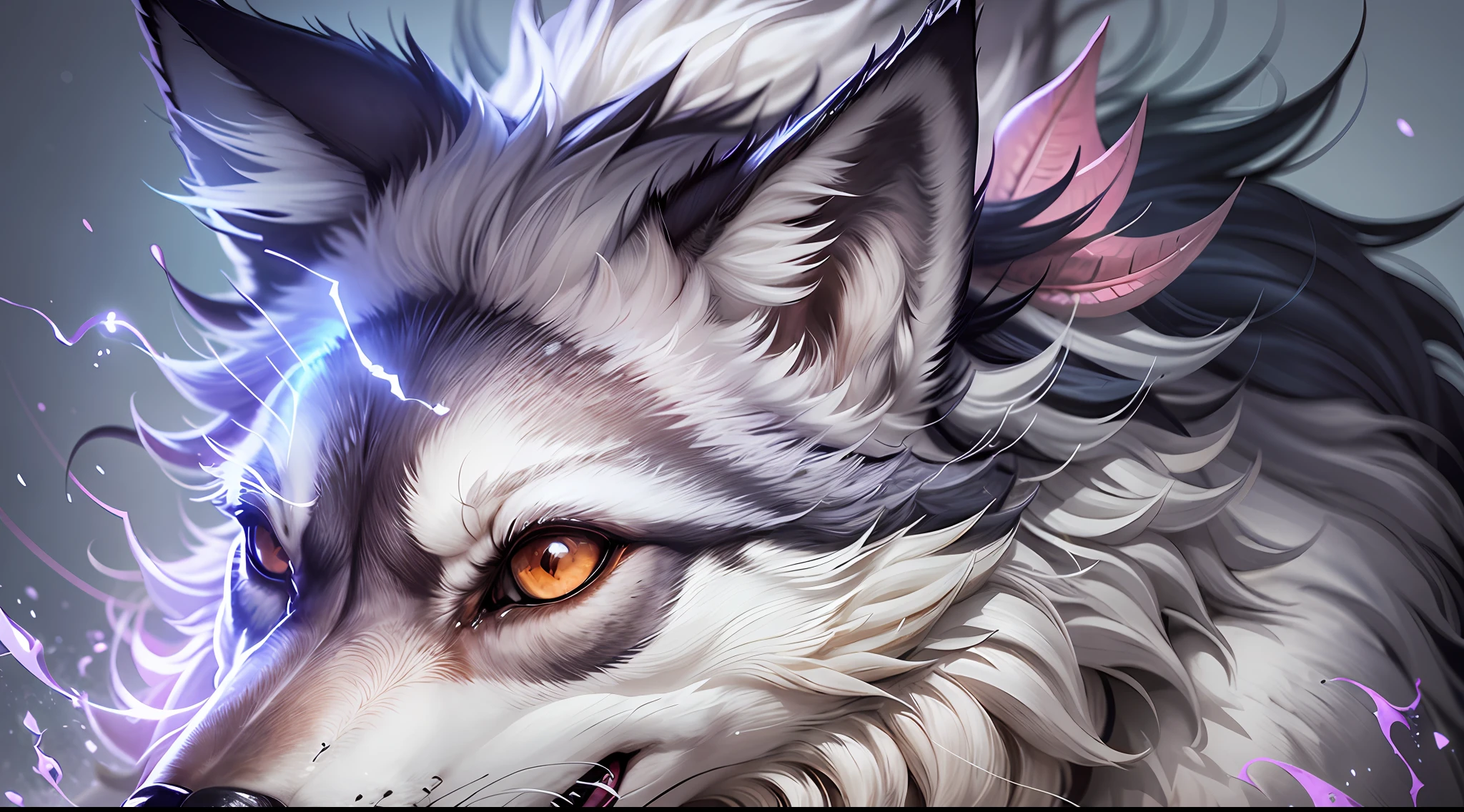 cool wolf wallpaper --auto --s2
