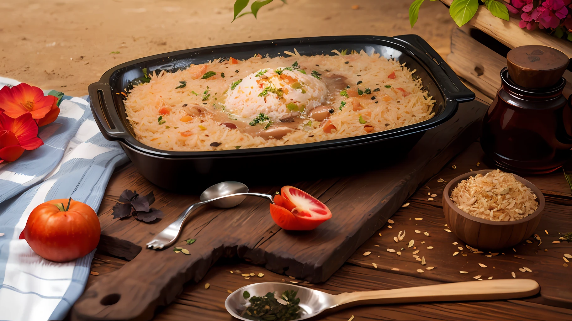 Arroz, arroz integral, arroz cozido, spades, naturais, natureza, nature, linda, fotorrealismo, fotorrealista, ultrahd, 4k, texturasdetalhadas, sombras detalhadas, cores detalhadas, por do sol, sol se pondo, sunset, natureza linda, fundo preto, por do sol, sol se pondo, contraste detalhado, contraste realista, alta resolução, texturas ultra hd, texturas realista, texturas fotorrealistas,
