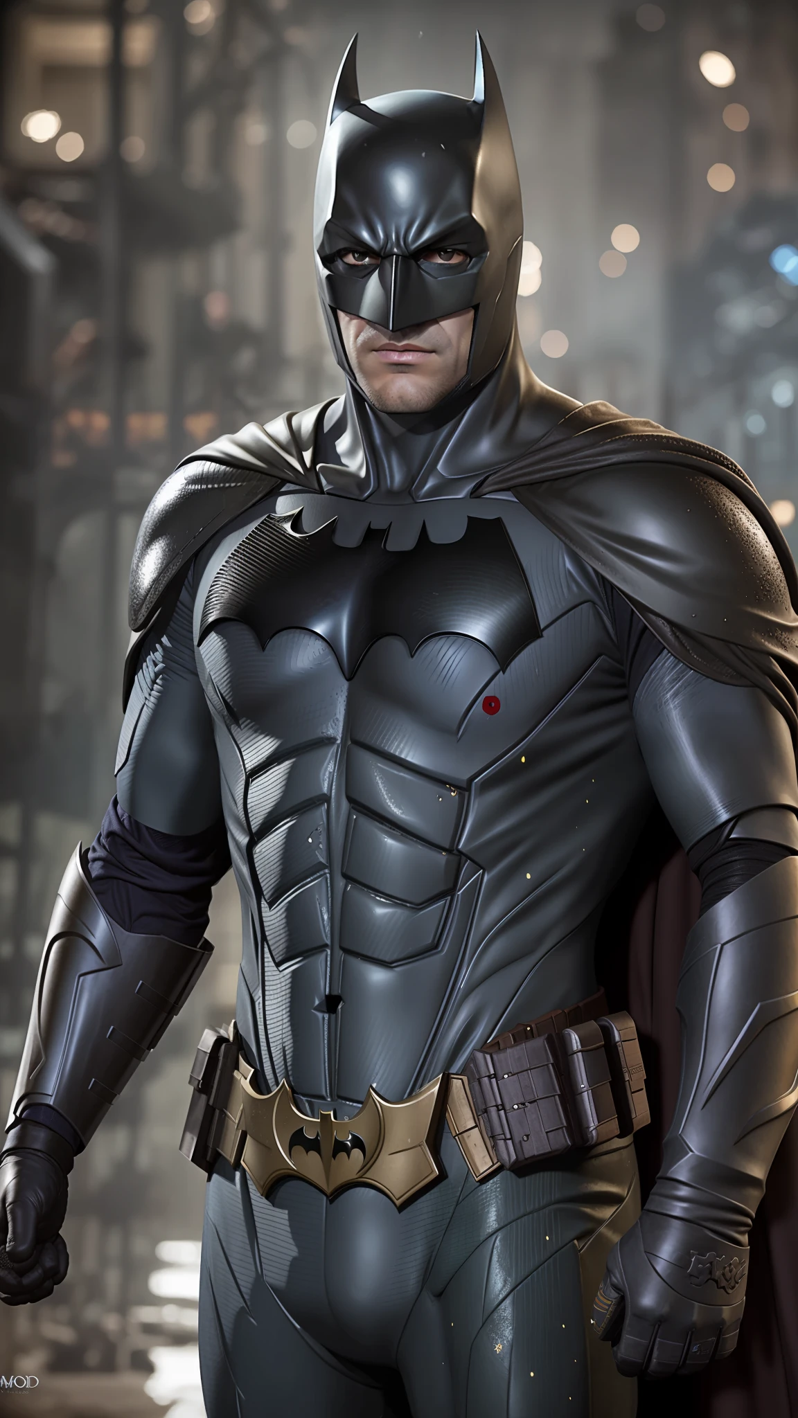 Batman com armadura de diamante