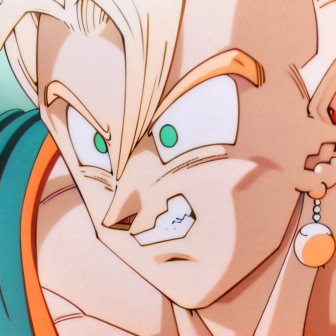 Um close up de um desenho animado de um jovem Gohan com olhos verdes, estilo de arte de dragon ball, Goku de Dragon Ball, Dragon ball z Style, Goku de Dragonball Z, Goku de Dragon Ball Z, Retrato de Goku, Personagem Dragonball, arte conceitual de dragon ball, Retrato de Goku, Retrato altamente detalhado de Goku, Dragon ball style, Broly, Filho Goku