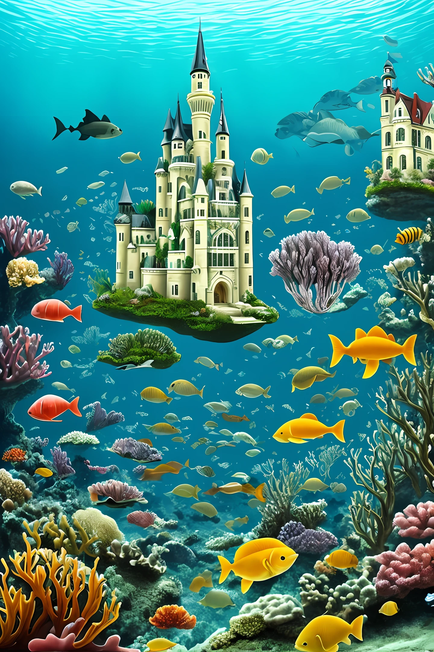 Undersea castle
