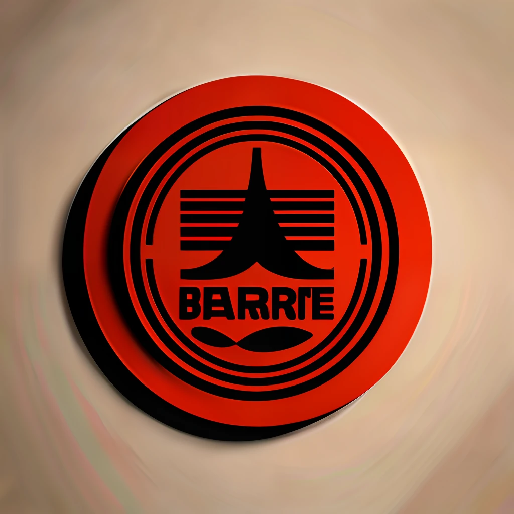 Logotipo para barbearia futurista realista 8k