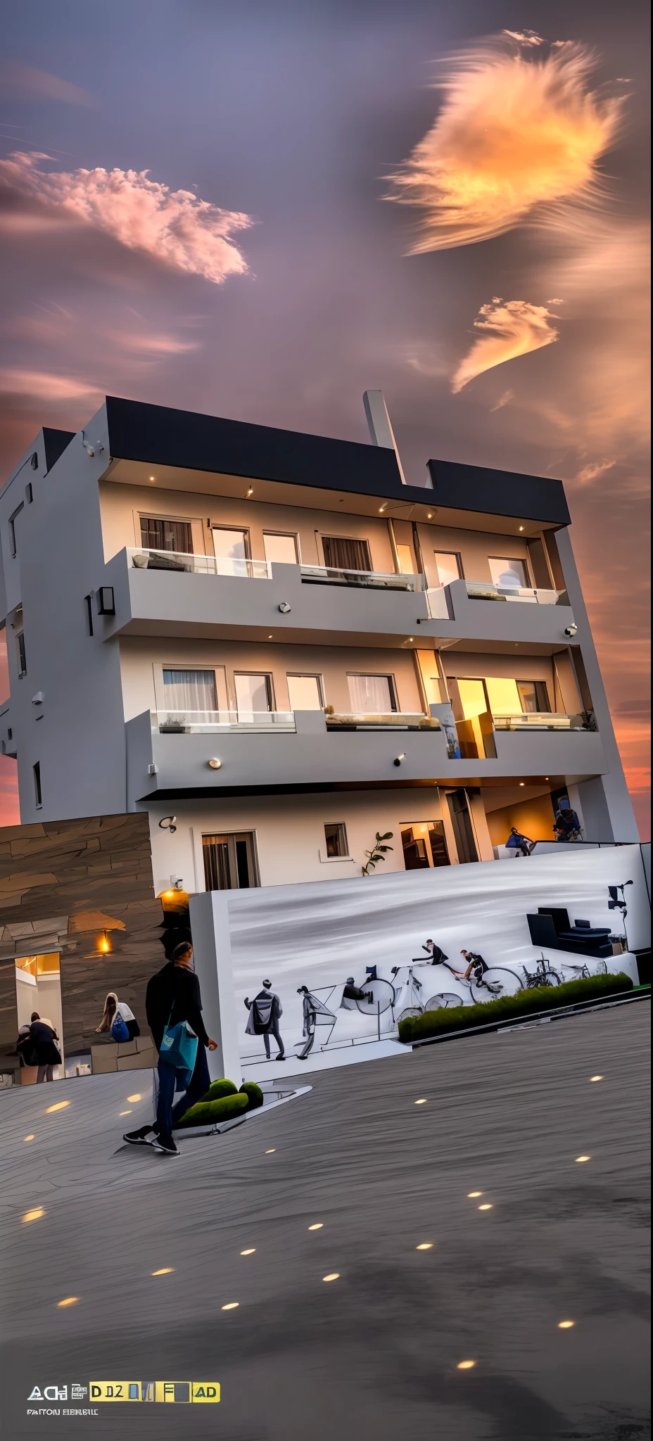 dvArchModern, 85mm, f1.8, portrait, photo realistic, hyperrealistic, orante, super detailed, intricate, dramatic, sunset lighting, shadows, high dynamic range