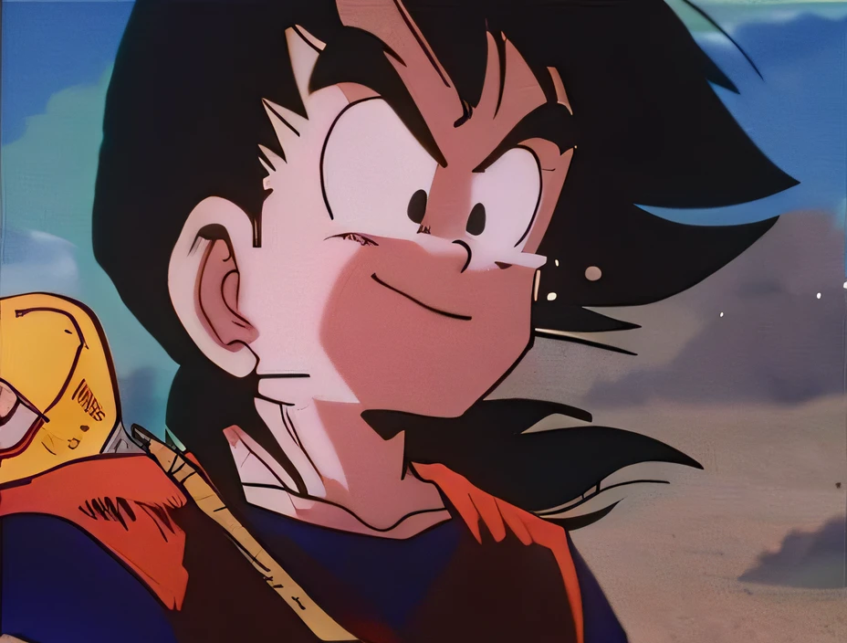 Dragon Ball Goku is smiling and holding a baseball bat, goku as an asian man, Filho Goku, Filme ainda de Robot Goku, Retrato de Goku, Goku Humano, Estilo Akira Toriyama, Goku de Dragon Ball, Goku de Dragon Ball Z, Goku de Dragonball Z, Retrato de Goku, Goku Feminino, Goku, Directed by: Akira Toriyama, Akira Toriyama