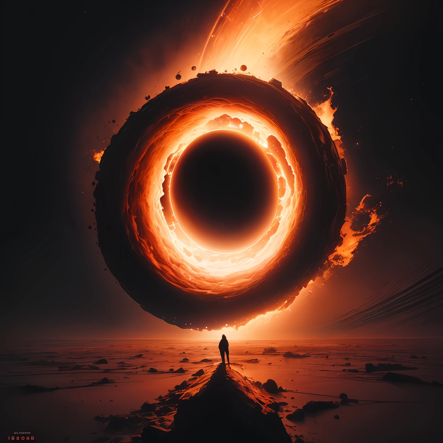 Black hole wallpaper
