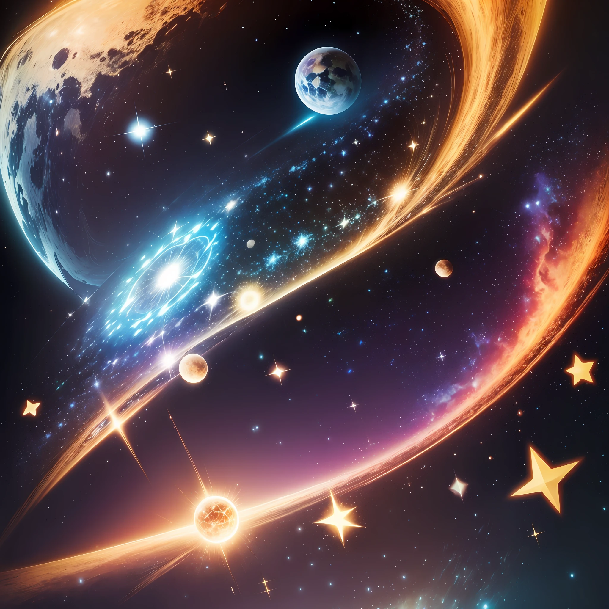 universo, estrelas, outer space, quasares, ultra realista, galaxias --auto