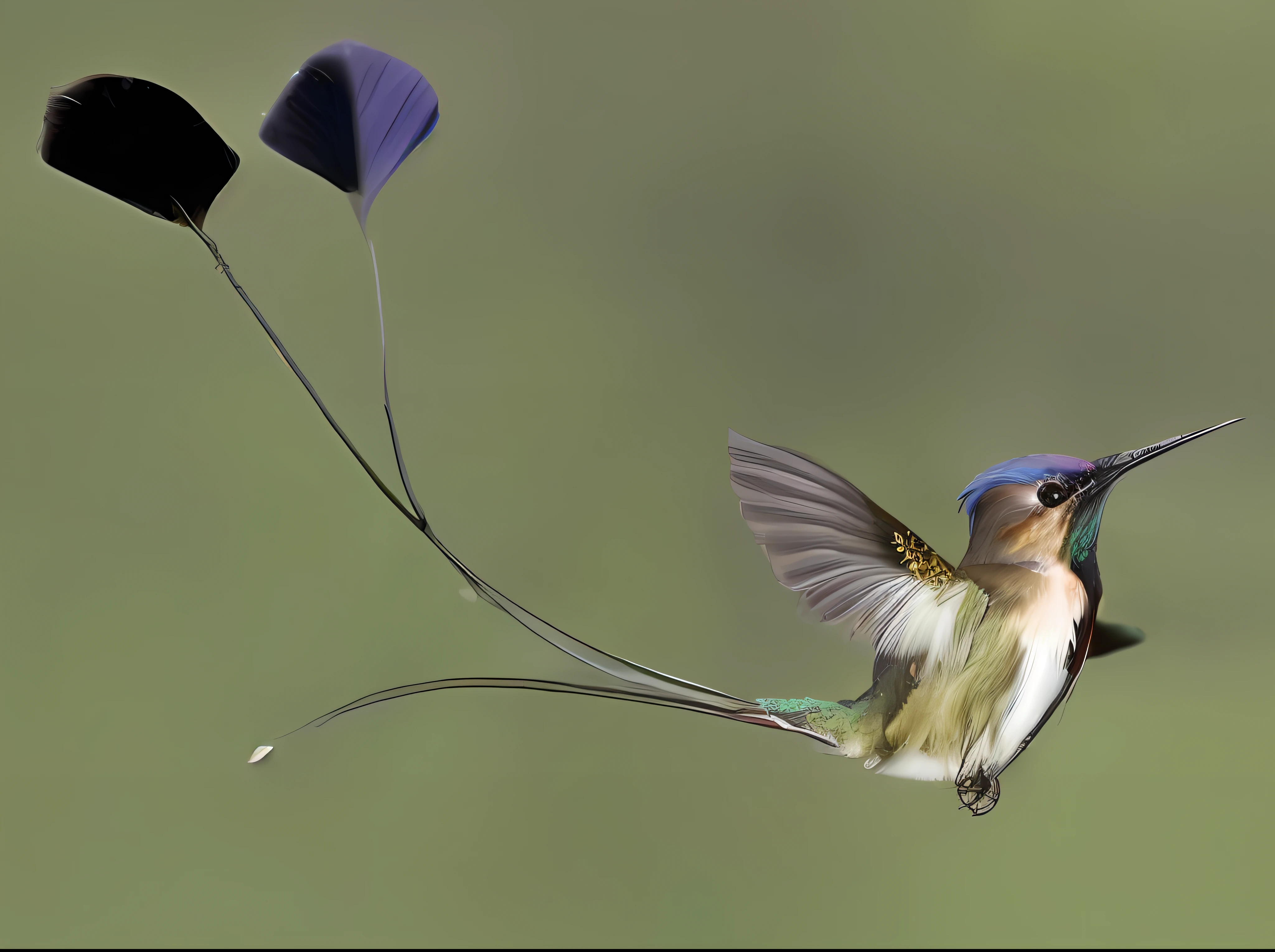 Superb Kingfisher Near White Cherry Blossoms on Branches, Dark, Dawn, (Cold Morning: 1.1), (Morning Dew: 1.15), Realistic Photography, (Low Photo: 1.2), Detail, 8K, Intricate Folded Feathers, Water Droplets on Feathers, (to8contrast style), (MIST: 0.7), Bright Colors, Sony a6600 Mirrorless Camera, embellish2 --auto