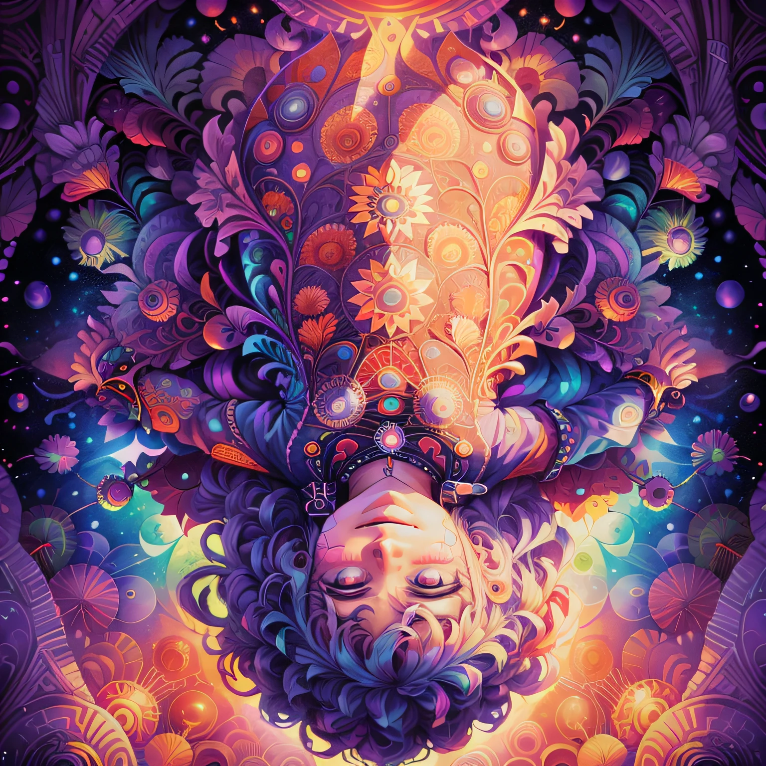kaleidoscope,a person --auto