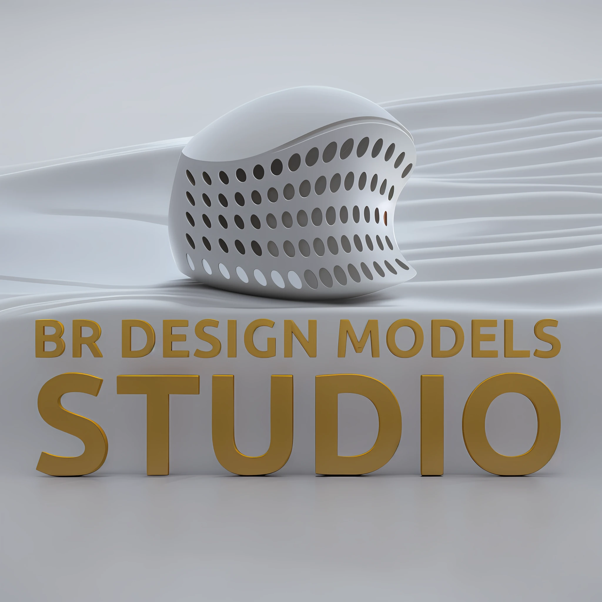 obra-prima, qualidade superior, melhor qualidade, arte oficial), extremamente detalhado, (arte fractal em cristais), mais detalhado, (fundo abstrato: 1.5), profundidade 3D , 3D illusion, 8K, art 3D, vista isometrico , fundo fora de foco, um close up de um logotipo com uma imagem em preto e branco, Modeling Studio, Design Studio, Modelos 3D, Modelos 3D, Studio 3D max, Studio 3D Max, design do modelo, modelagem, studio quality, center model buildings, modelo digital, studio, Logotipo 3D, Modelagem 3D