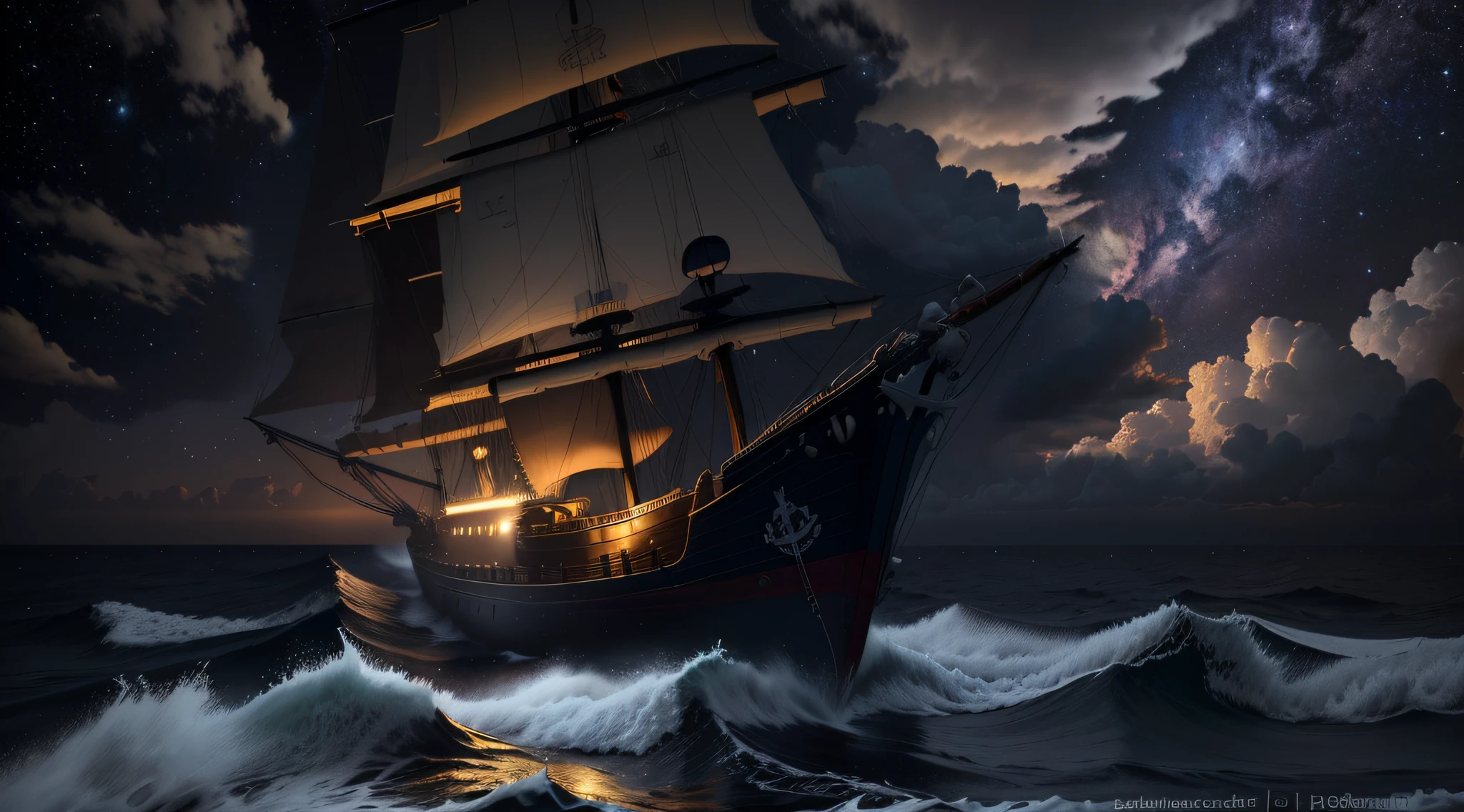 Increase the amount of black clouds in the sky, clouded skies, dim sky, nuvens de tempestade, densas nuvens negras.