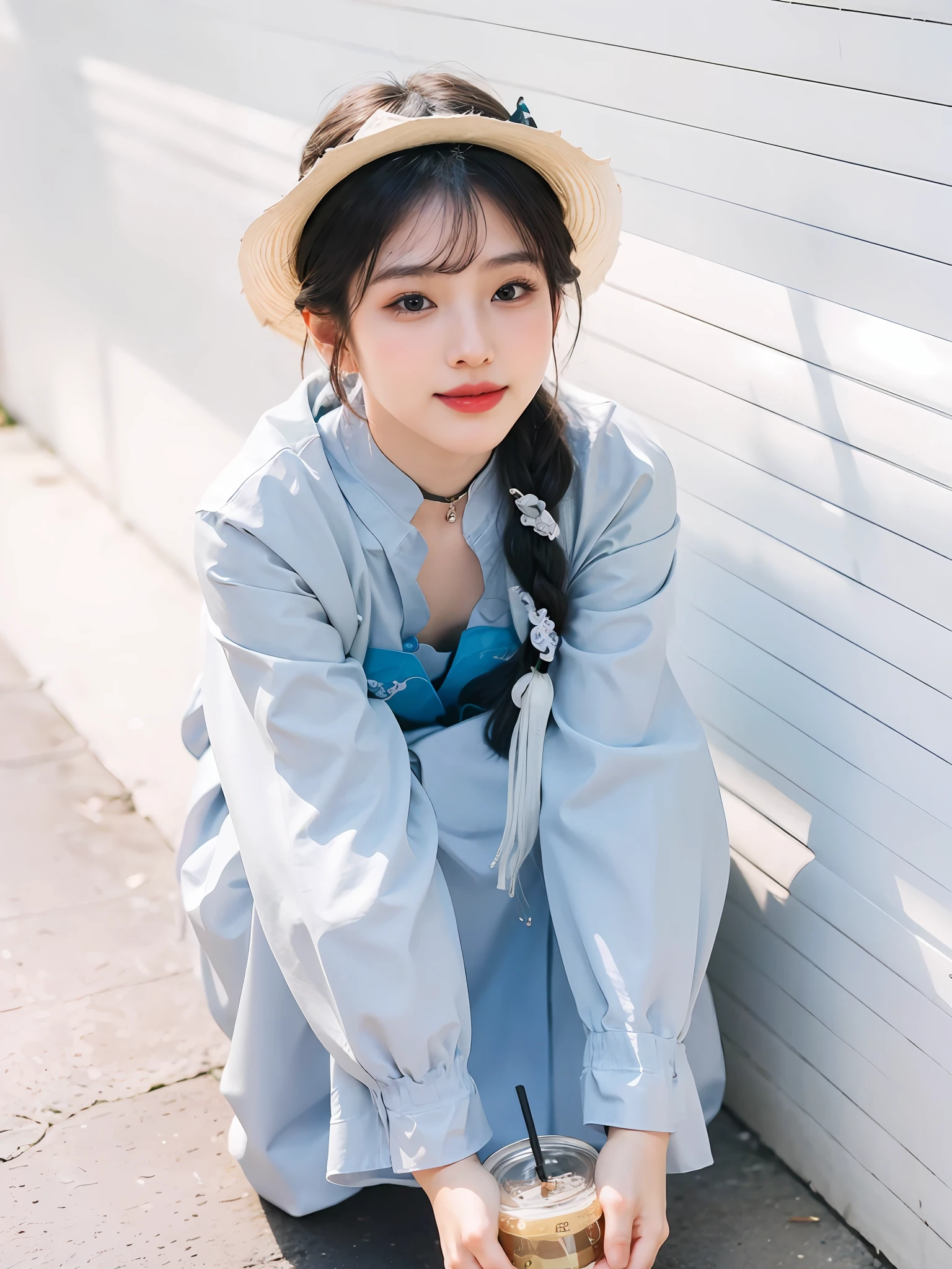 (Highly detailed CG unity 8k wallpaper), (巨作), (Best quality), (Super detail), (best illustration), (Best shadow), (Photorealistic:1.1),(PureErosFace_V1:0.5),(Taiwanese cute girl),(Taiwanese Sexy Woman),,Real human skin, Lens flare, Shade, Backlight,Lotus pond，Under the lotus，Under the lotus leaves，(Depth of field),(Natural light), filmgrain,((A girl with))),hyper HD,(Detailed eyes:1.4),Brown eyes, Seductive smile,kawaii,(solofocus),(Black hair),((Princess Cut Long Hair, Low Braided Ponytail))(Chinese hair accessories)))(See-Through Grey Hansou),(See-Through Gray Chinese Tan Costume Cloak)))((( Huge and drooping breasts)), (((Cowboy shot)), (Close-up) Blurred background, 18 years old, (((Solo)), (Shiny skin), cutea, wearing a diamond necklace, (watch audience), (Look at the front), (smile512:0.1), (Night), (Big)), (nomake-up), , (Wet), (full of sweat), ssmile, (squinting: 0.5), (Pubic Area Showing), ((Small areolas)),