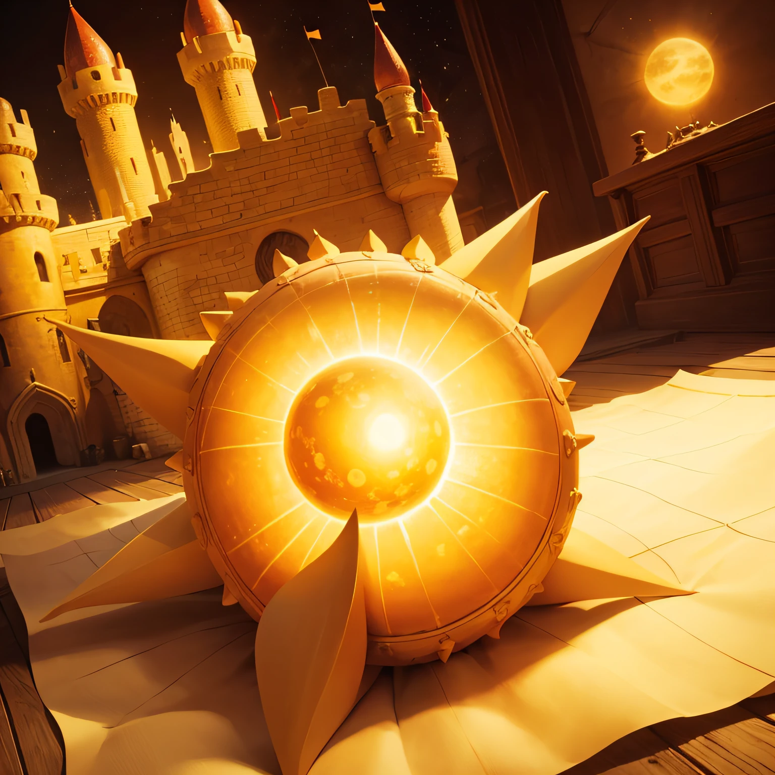 On any sheet
I draw a yellow sun
And with five or six straights
It's easy to make a castle --auto
