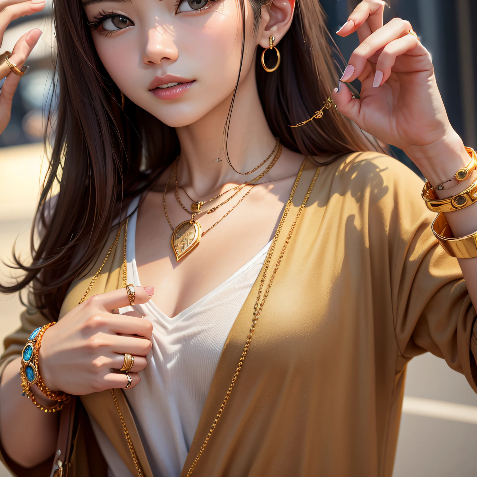 Five fingers on the hand