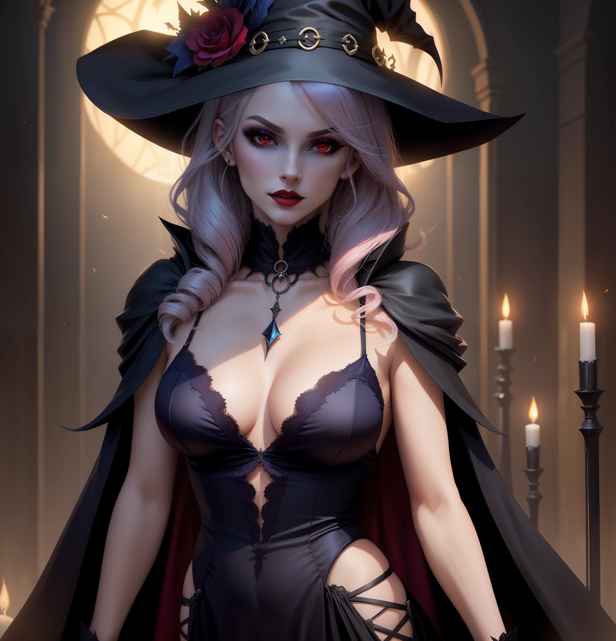 Femme arafed en robe noire tenant une boule rouge, Vampire du clan Lasombra, Black witch character, dark sorceress full view, Portrait of a Necromancer Woman, Beautiful necromancer, Portrait of a witch, beautiful elegant demon queen, Supervillain witch, Carmilla vampire, Reine des vampires