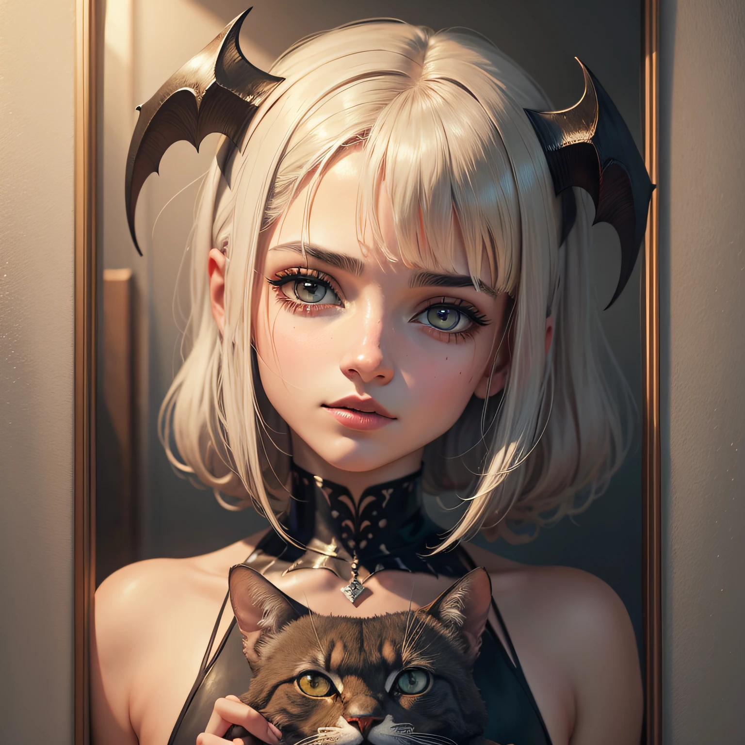crie uma pintura em um quadro que demonsta o sentimento de amor humano --auto