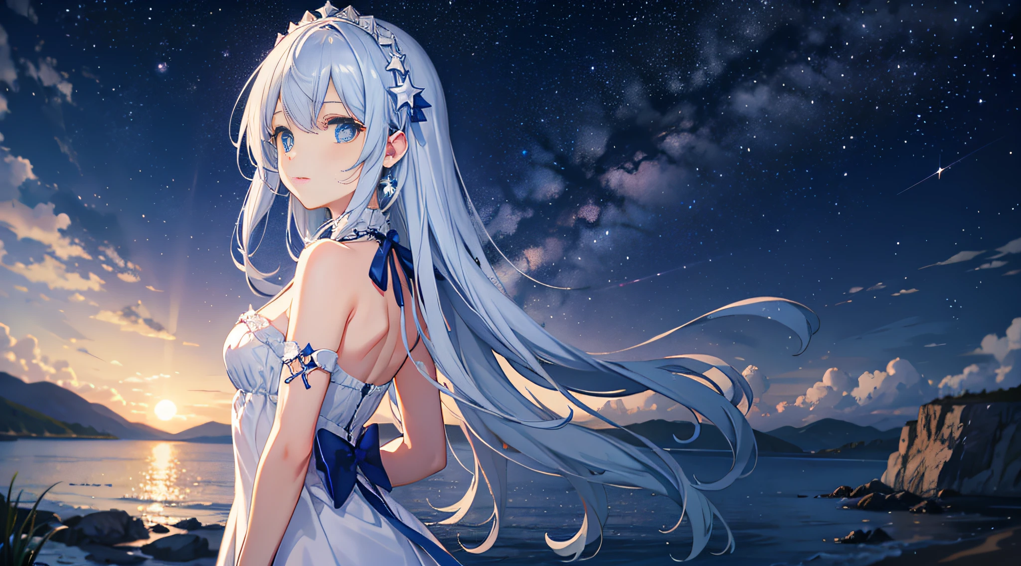 Starry sky, dreamy beauty