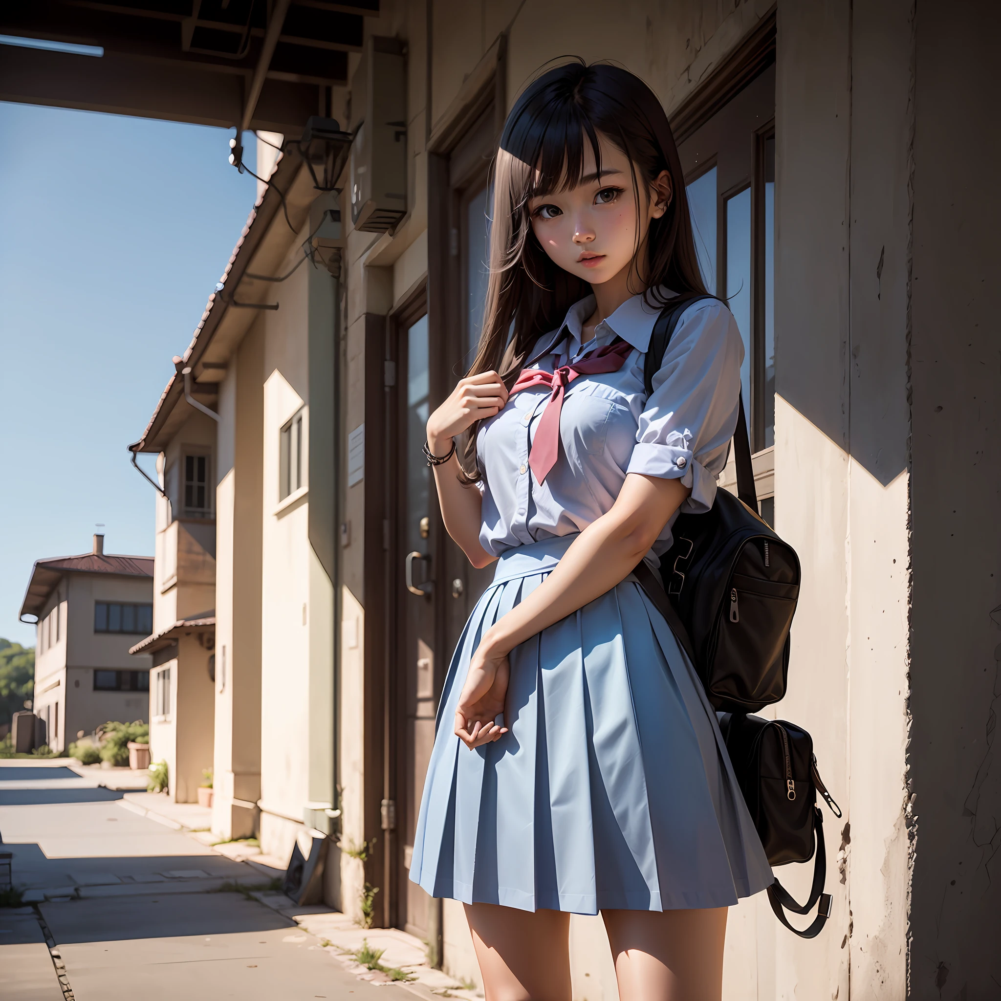 hi-school girl --auto
