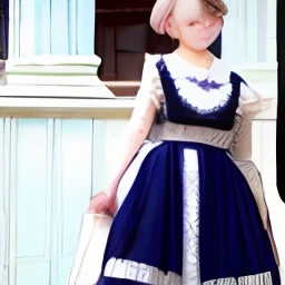 , frilly outfit, Y2K style, y 2 k style, dressed in a frilly ((Ragged)), white and pink, angelic pretty, white puffy outfit, ta fashion, frill, y 2 k fashion, multilayered outfit, Frills, electric drill double ponytail, blonde curls, cake skirt, subculture