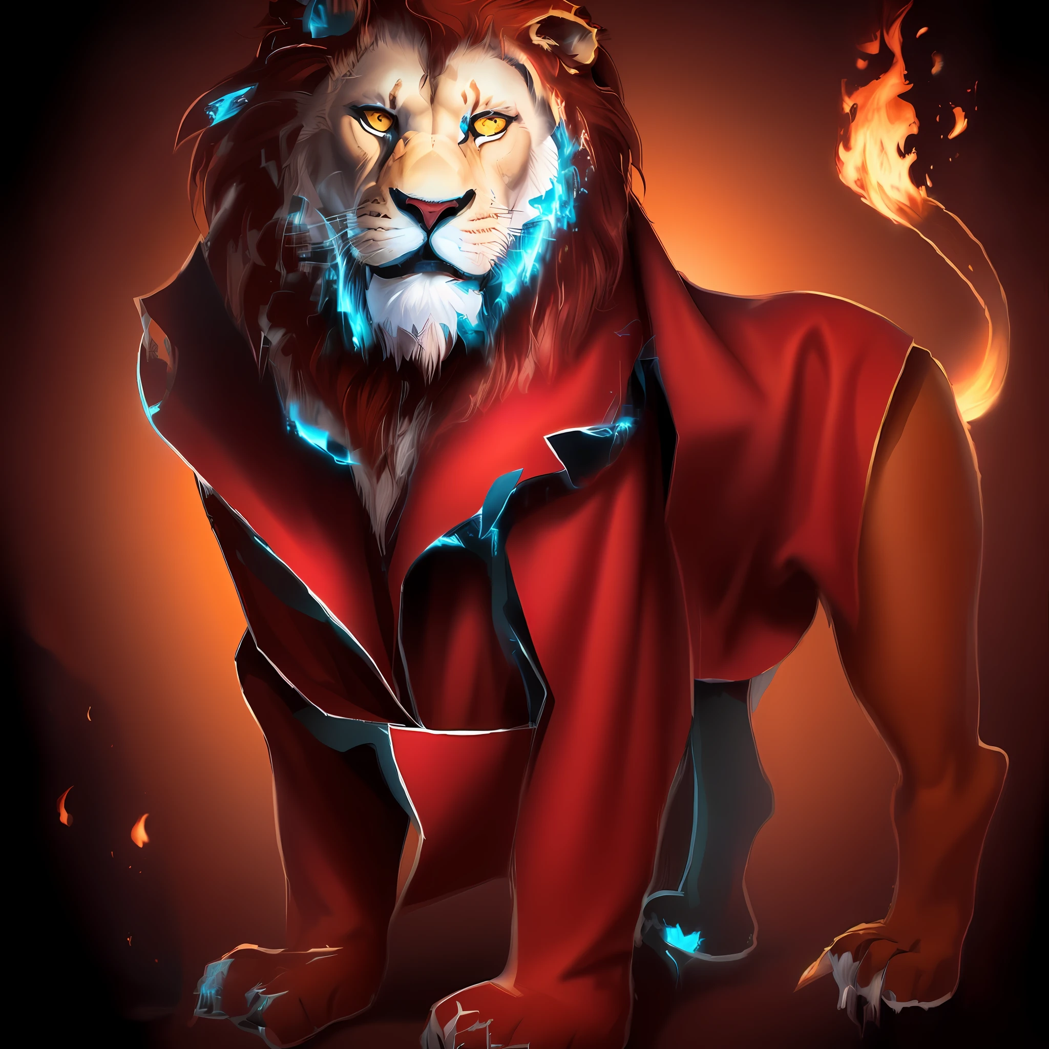 Flames of fire