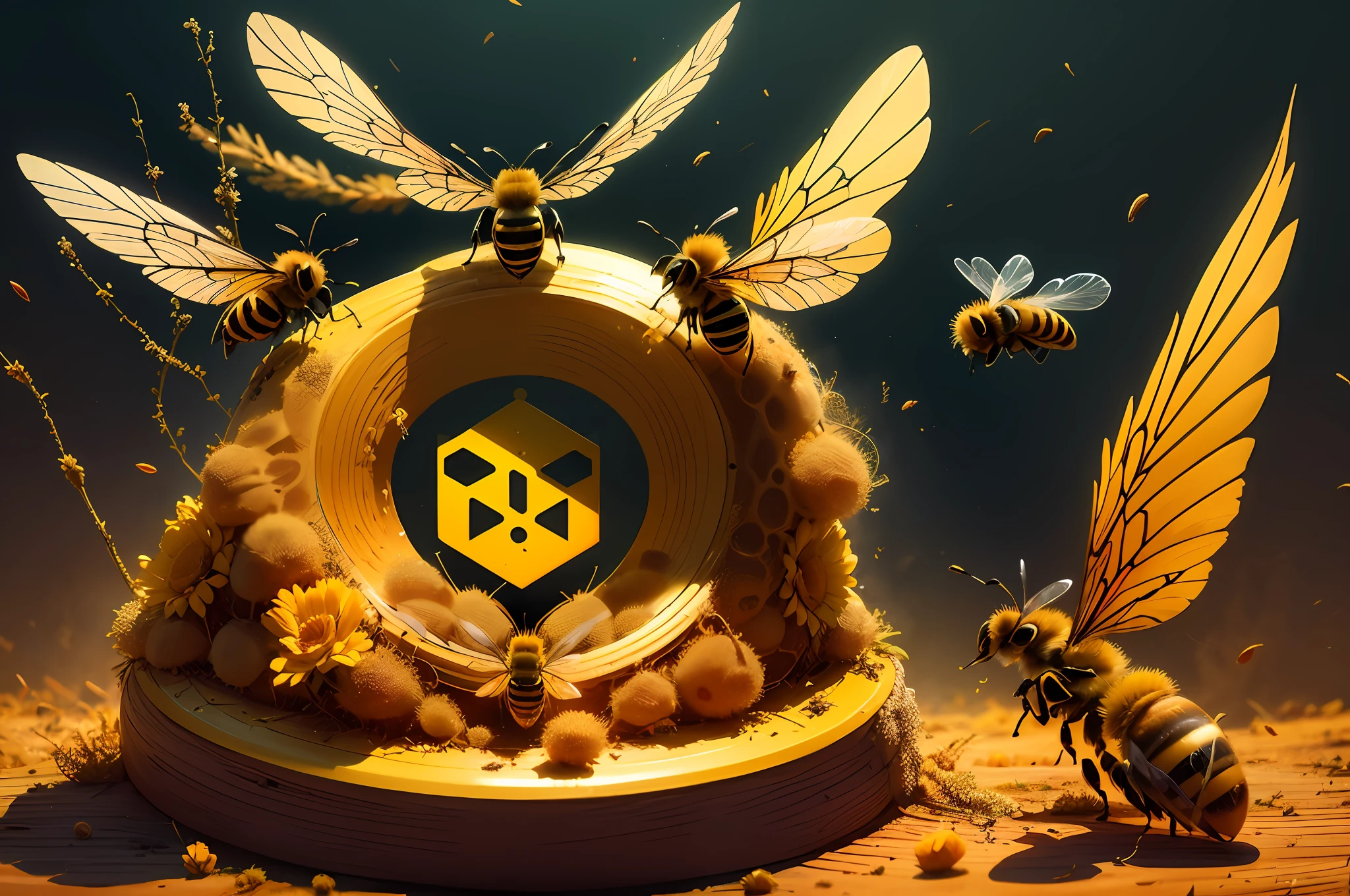 Como modelo de linguagem baseado em texto, I don't have the ability to view images, including the image of the technological and futuristic hive you mentioned. No entanto, I can help you create a description based on your idea!
A technological and futuristic hive is a structure that combines the functionality of a traditional bee hive with advanced technology. Here is a possible description:
A colmeia tem um design elegante e futurista, with smooth geometric shapes and shiny surfaces, made of highly resistant and sustainable materials. It can be built on a variable scale, from individual hives for residential use to large urban facilities for large-scale beekeeping.
Na entrada da colmeia, There are automated doors that allow the entry and exit of the bees while maintaining the ideal internal temperature. The temperature is regulated by an intelligent climate control system that automatically adjusts ventilation and lighting.
No interior, The hives are divided into modular cells equipped with sensors and monitoring devices, enabling beekeepers and scientists to get real-time data on bee health and behavior. This helps detect problems early and take steps to protect the colonies.
The futuristic hive is self-sufficient in energy, thanks to the incorporation of solar panels and energy collection systems from the activities of the bees themselves. The energy is stored in advanced batteries that power all integrated electronic devices.
Bees also receive additional benefits in their life in the futuristic hive. They have access to optimized nectar sources through sensors that identify the best flowering areas nearby. Ademais, There are rest areas specially designed for bees inside the hive.
Safety is also a priority. Sensors for detecting unwanted predators or intruders are