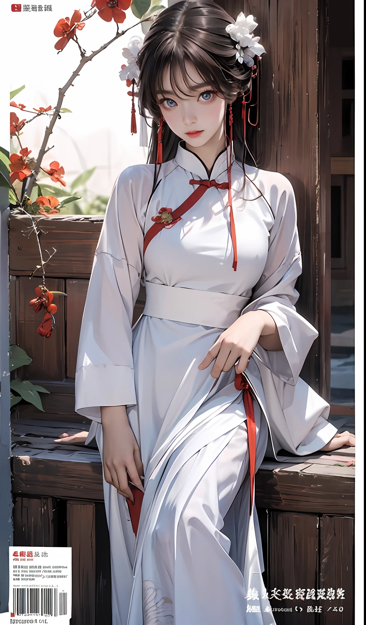 Best quality, Master, A high resolution, Wuxia 1girl, Hanfu, Super beautiful face, super beautiful eye, Super beautiful hair Super beautiful face,Super beautiful eyes,Super beautiful hair,MagazineCover,