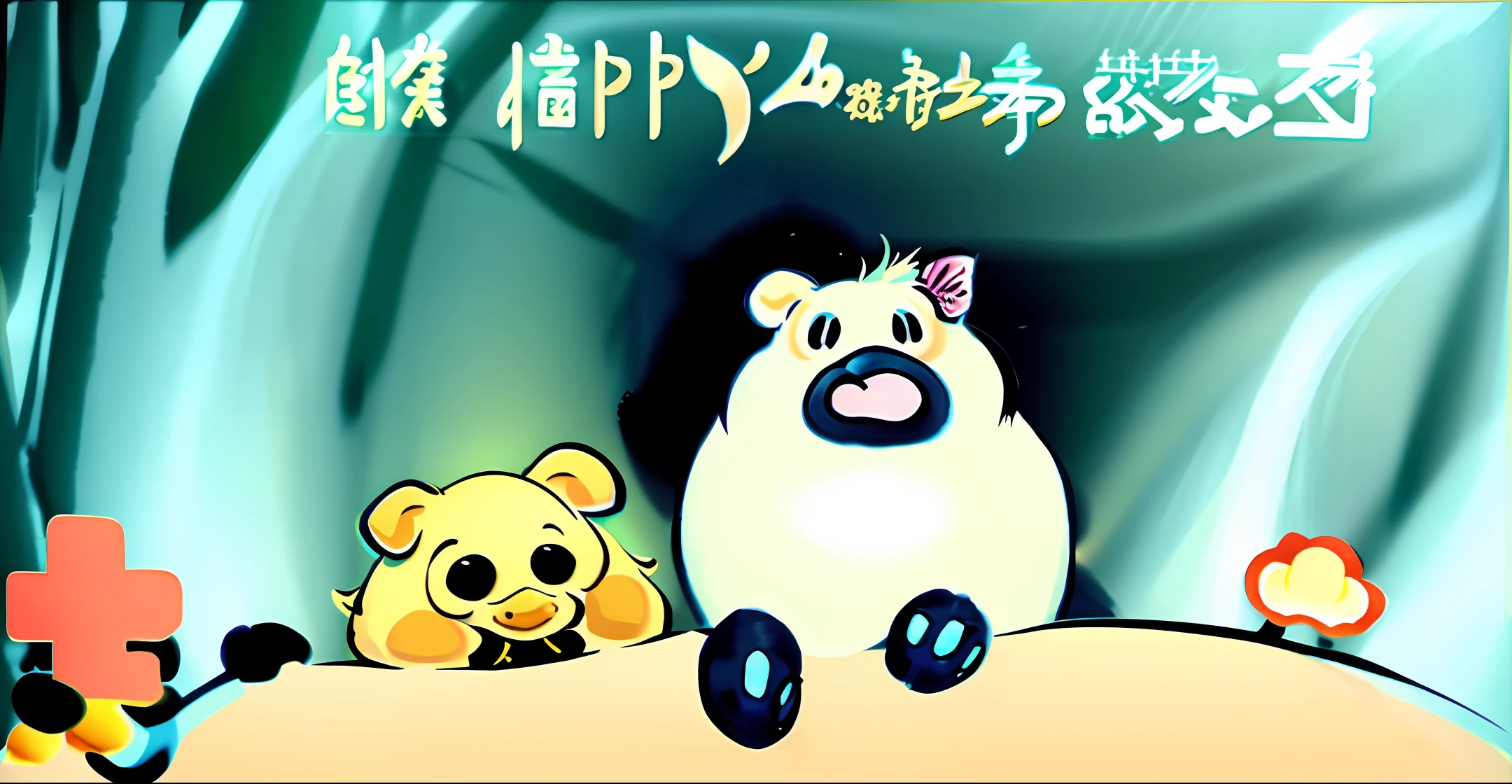 Golden Pig New Year's greeting