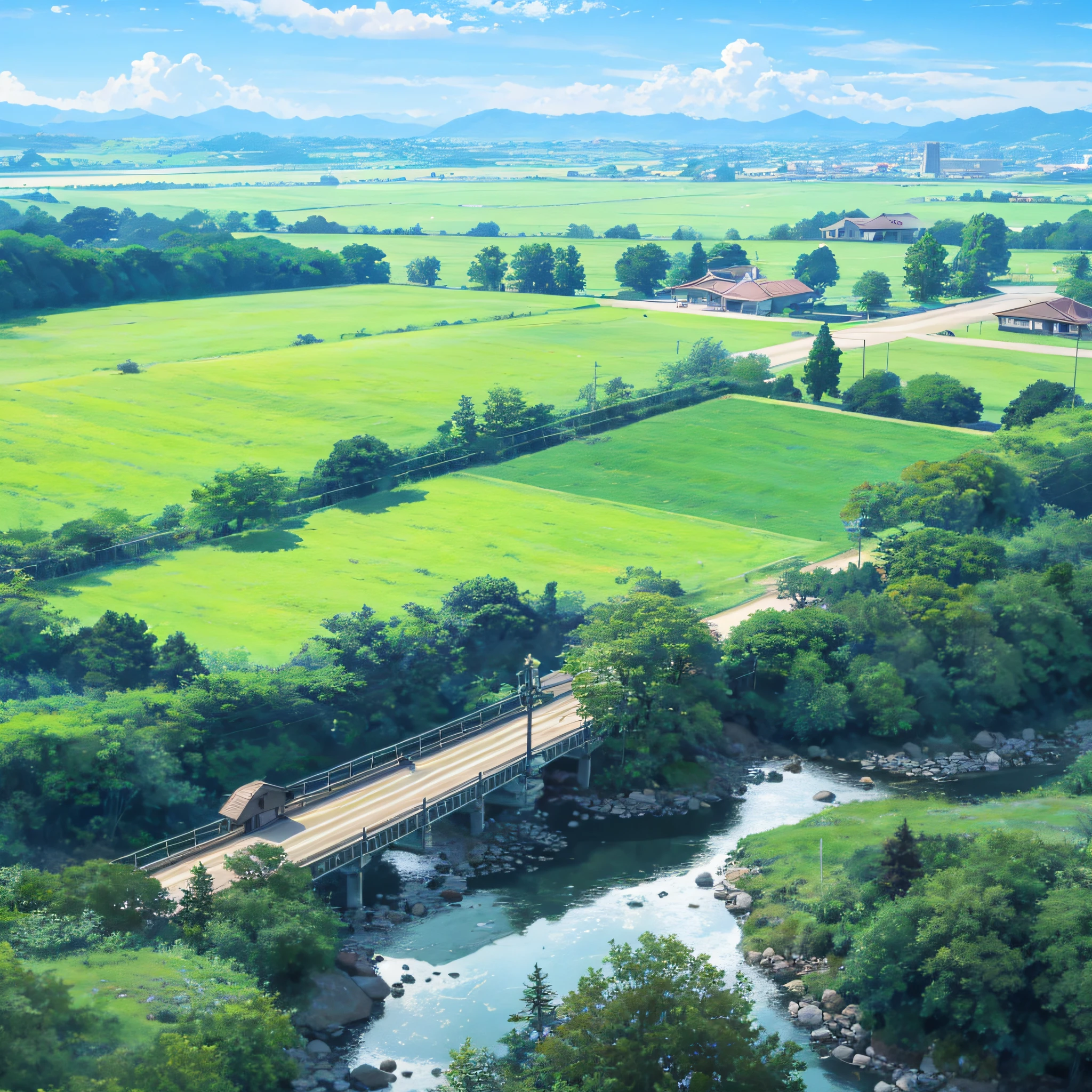 A clear river