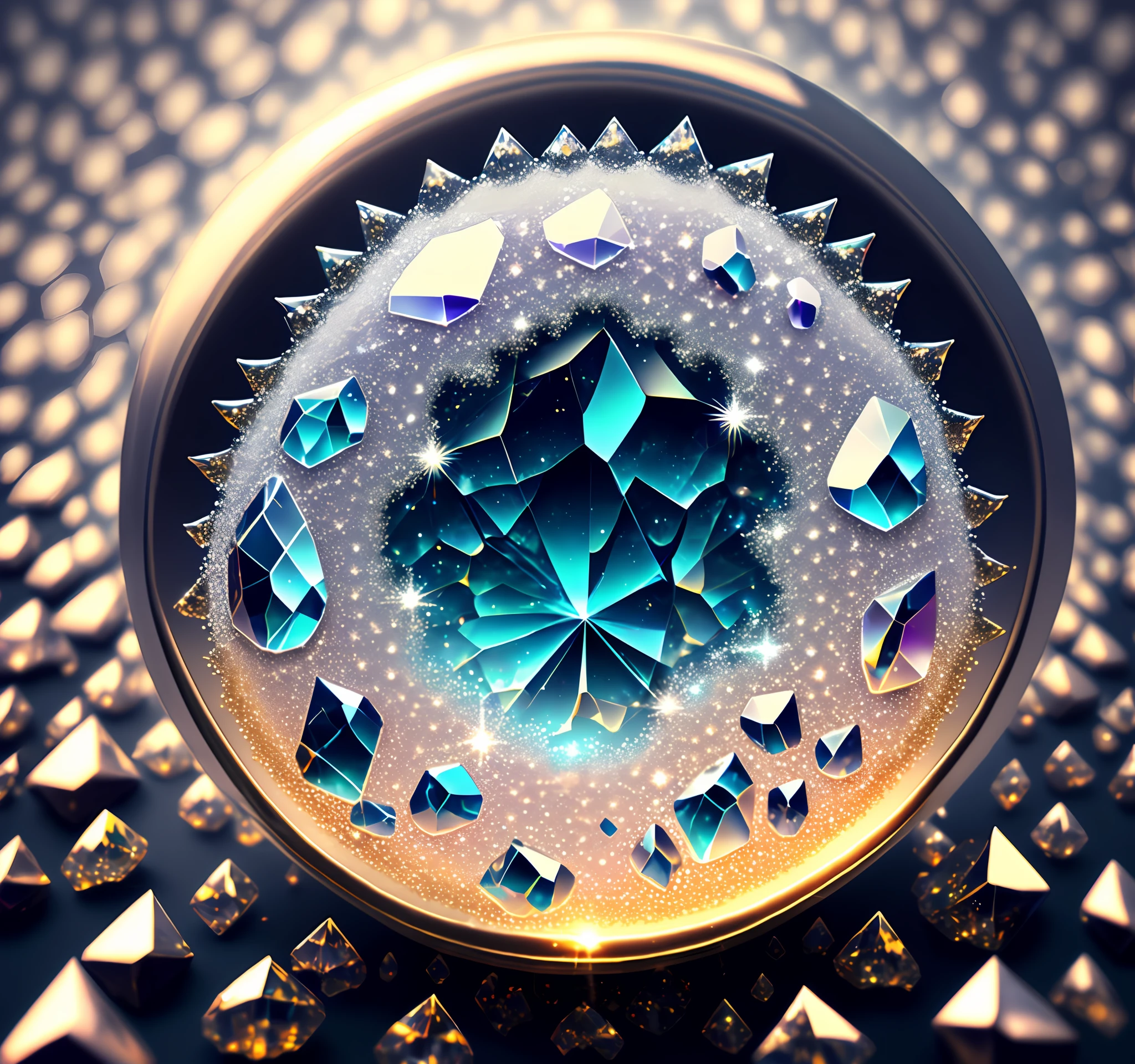 Shining crystals