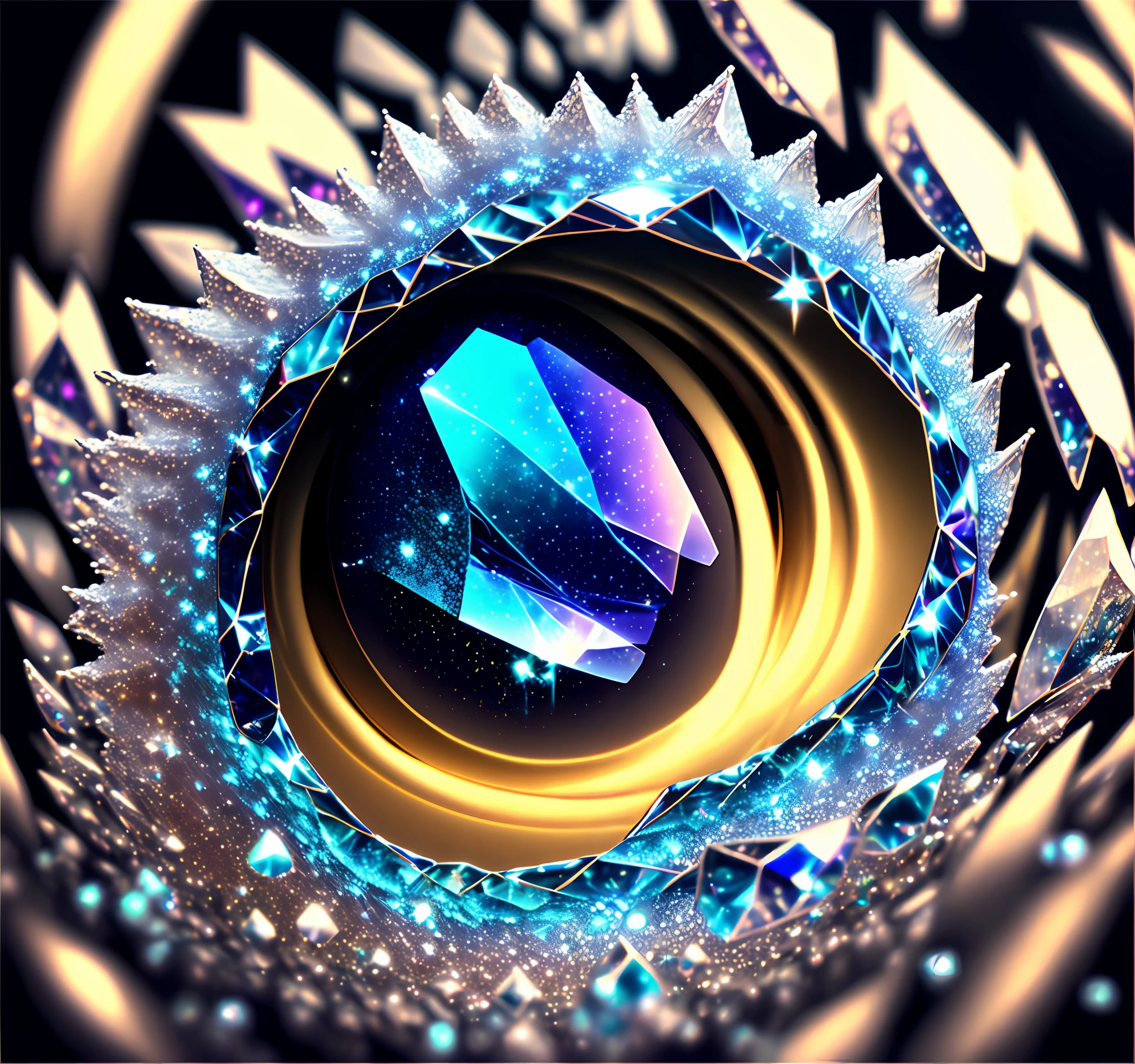 Shining crystals