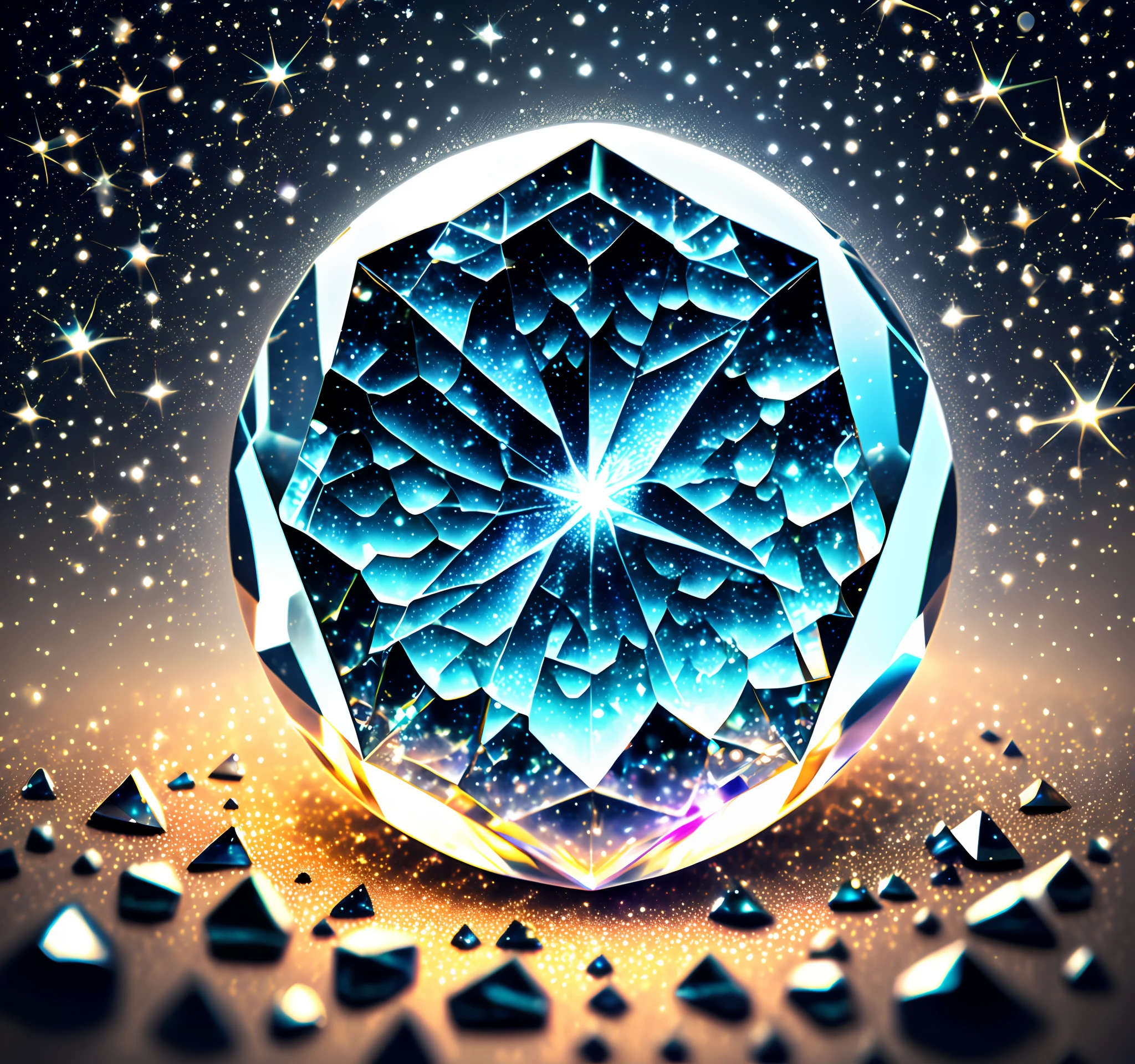 Shining crystals