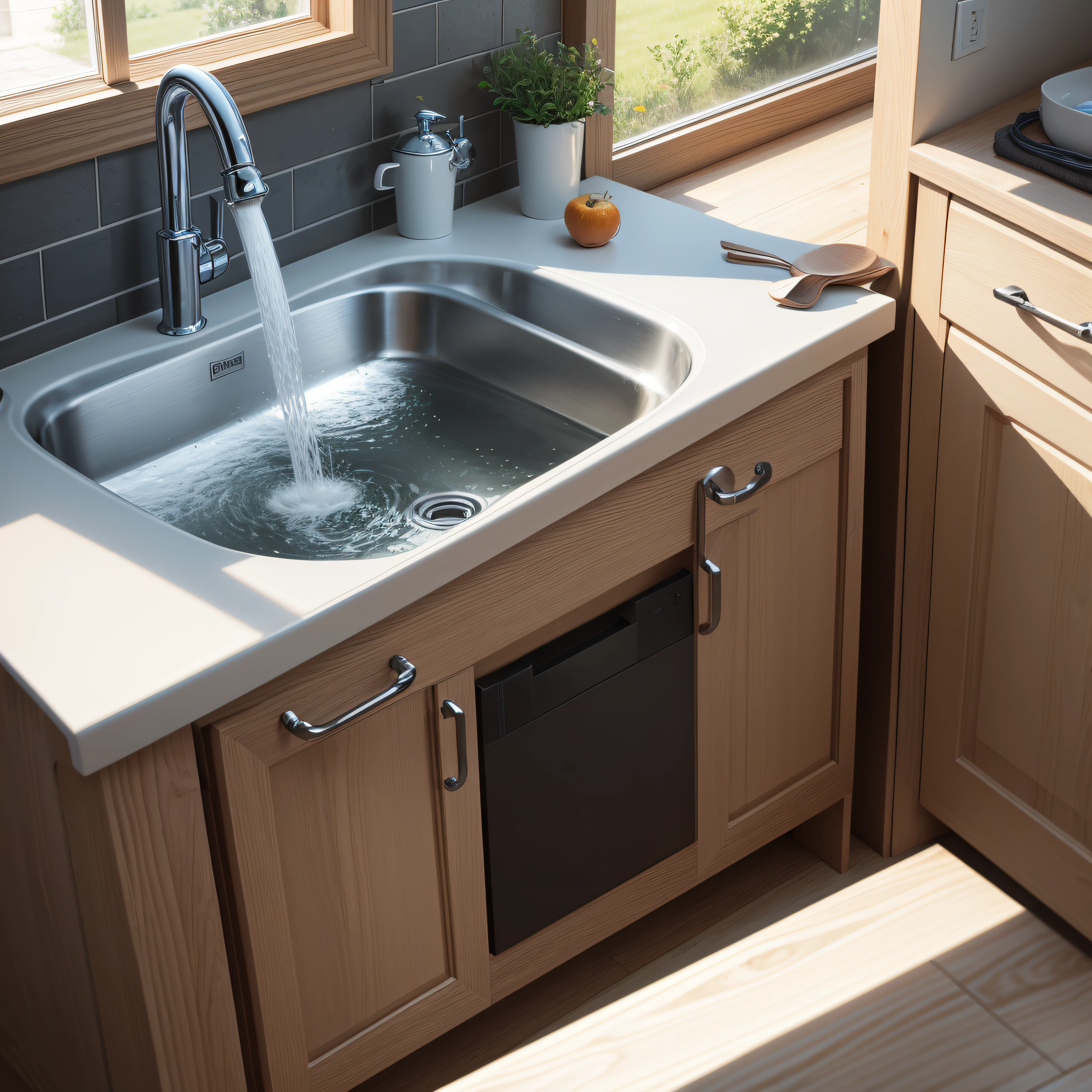 Kitchen tap realism --auto