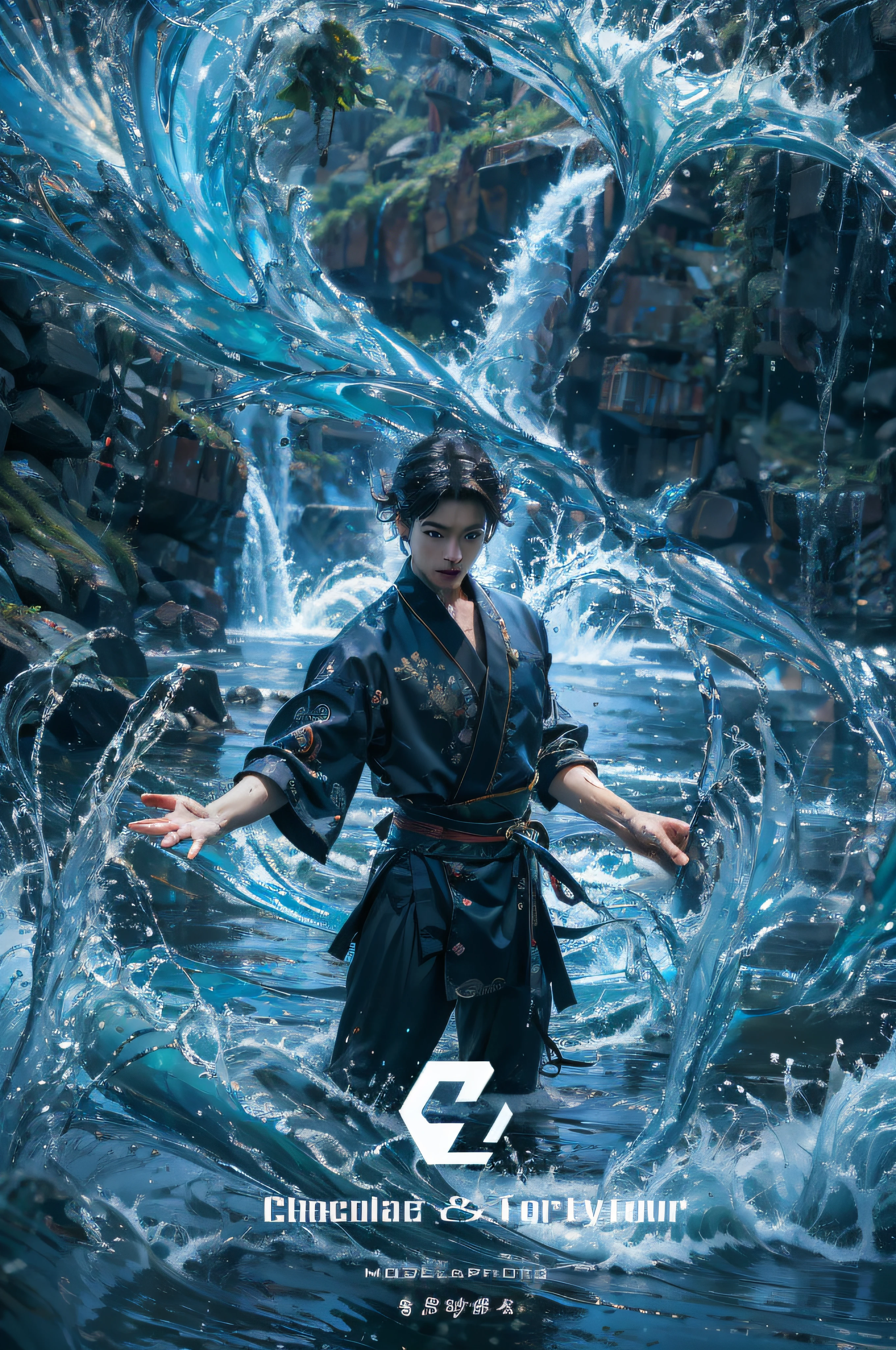 Yushui，water，1girll