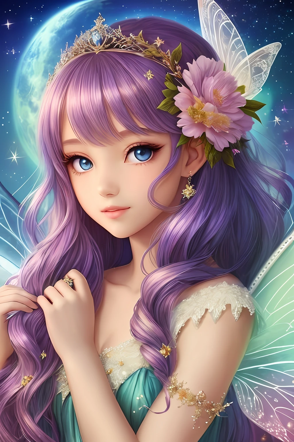 beautiful fairy princess --auto --s2