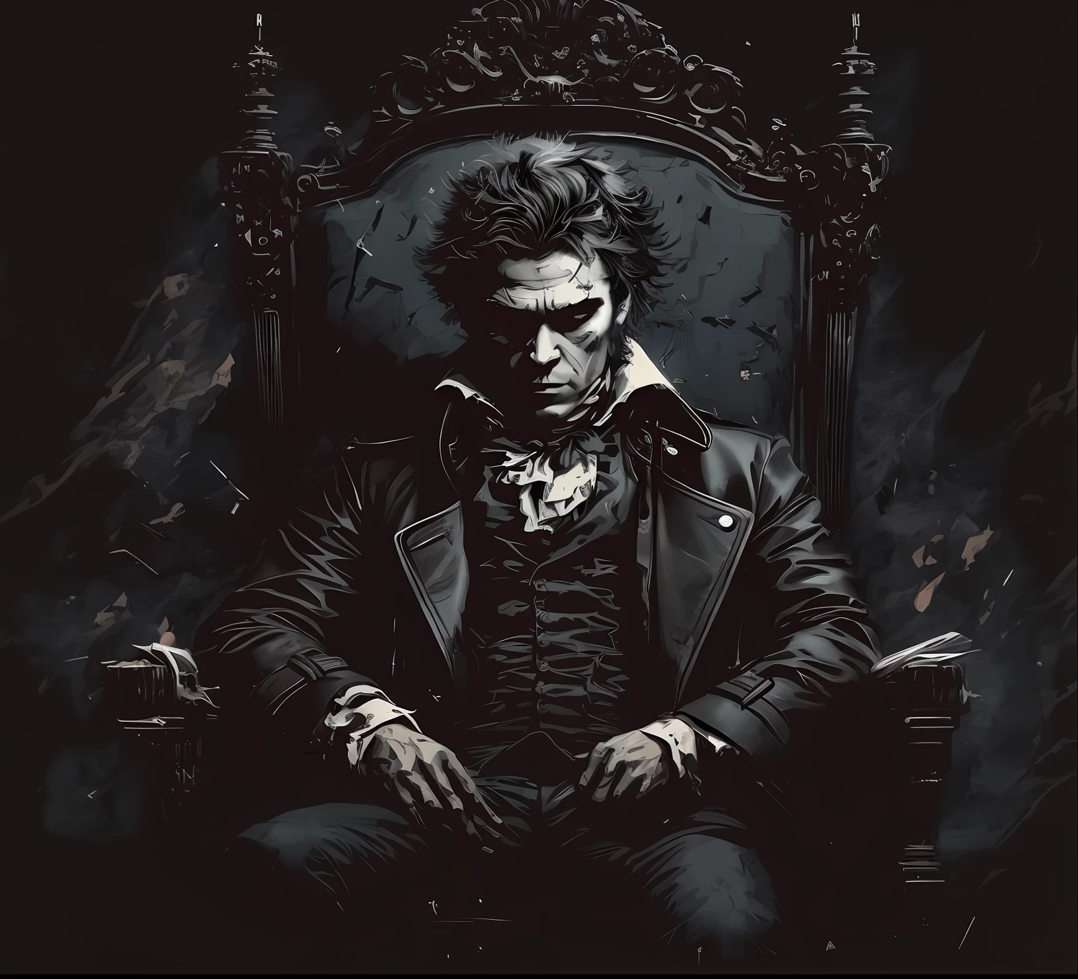 homem com casaco trench coat.