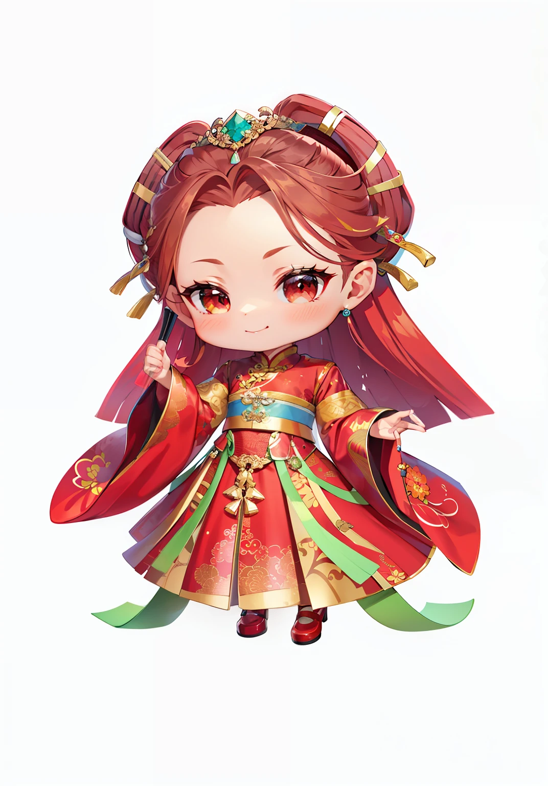 China-style,Chinesedress,Chinese shoes,Metal edges,Textured,Pattern,Pedras preciosas,Refinement,Fine painting,Refinement,infinite details