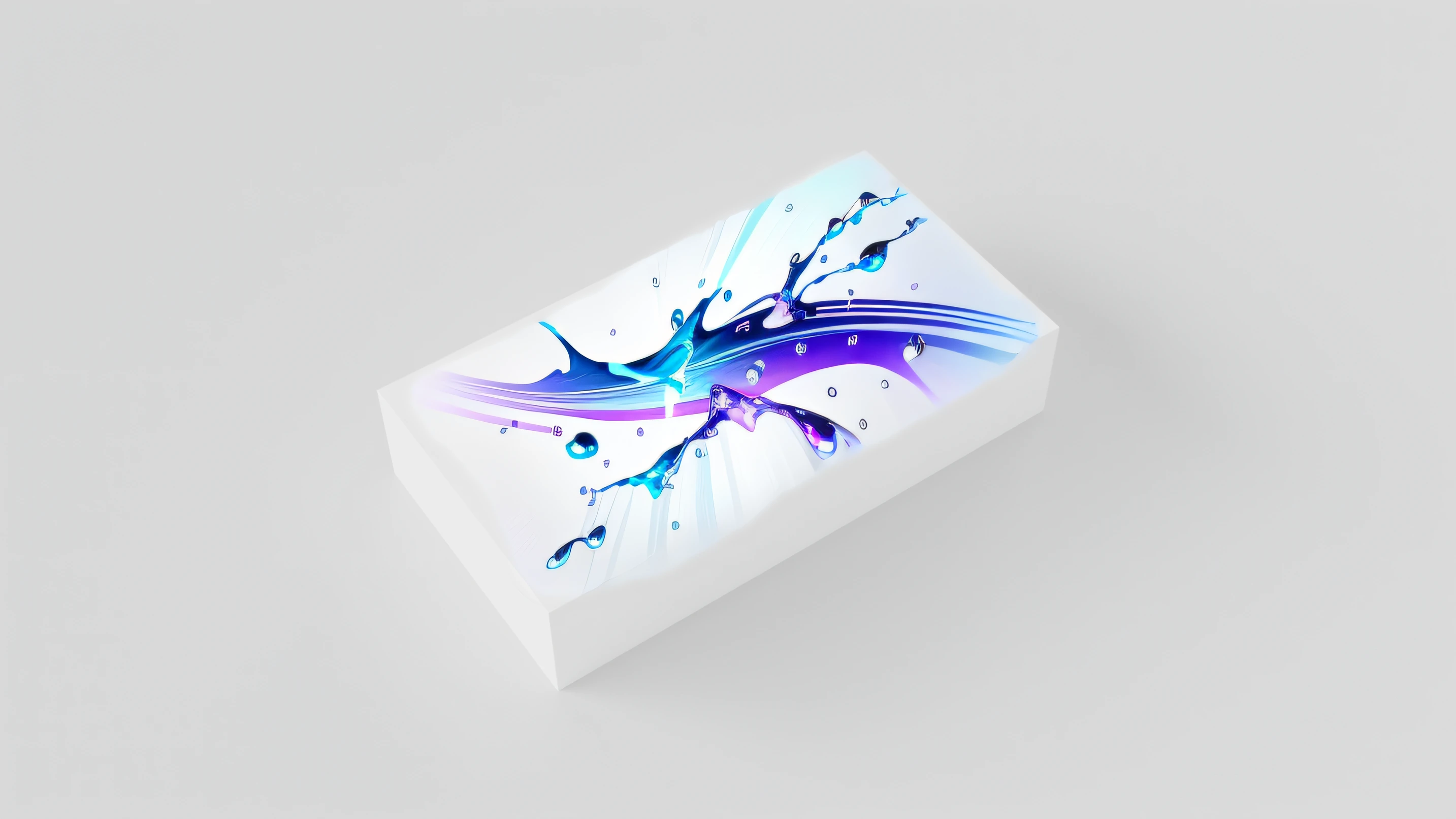 Blue and purple gradients,Dazzle,flowing,Ray traching,4k画质