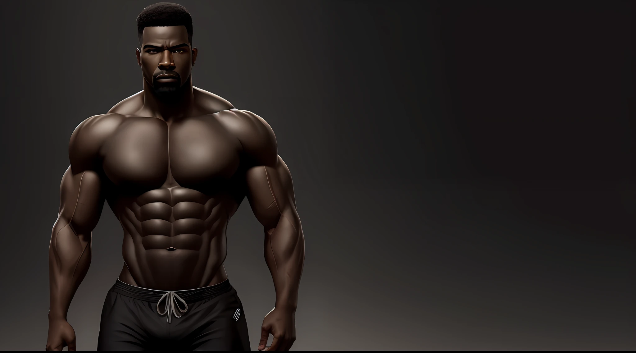 "homem negro muito musculoso, Ultra realistic image at high resolution image size 1080 by 1920 (1080 x 1920)" --auto
