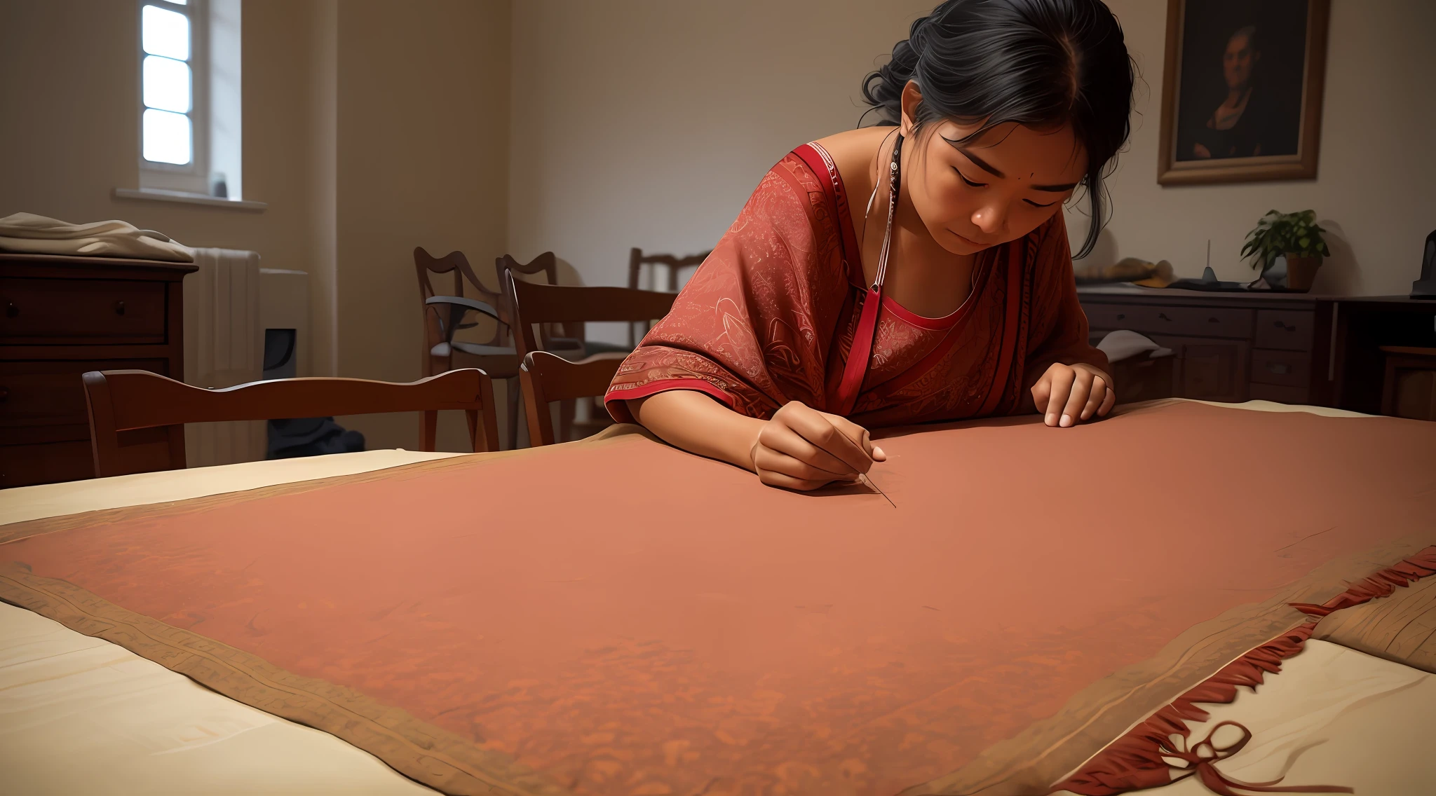 Skilled weaver, Creating intricate photo grenade tapestries