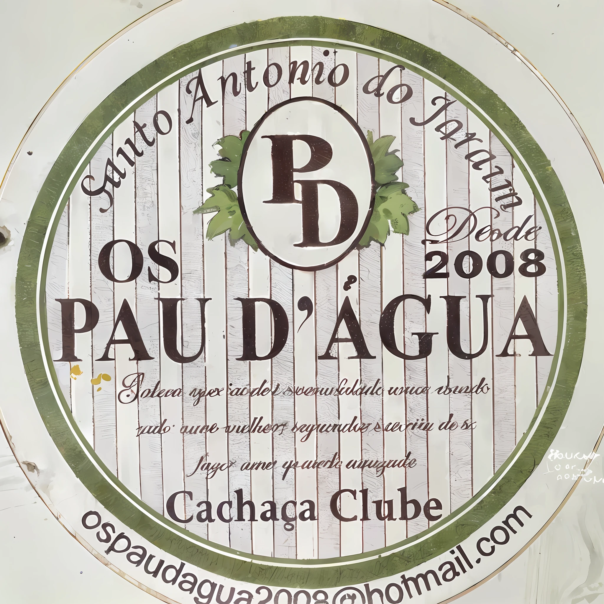 arafed sign with a green circle and a white background, etiqueta frontal, em detalhe, rotulagem muito detalhada, Directed by: Paulus Decker, label, wine label, product label, guache, Rocha, Sakuga, bolo', goodlooking, pareidolia, papai, ta ha, 🌻🎹🎼, design de etiquetas, imagem detalhada