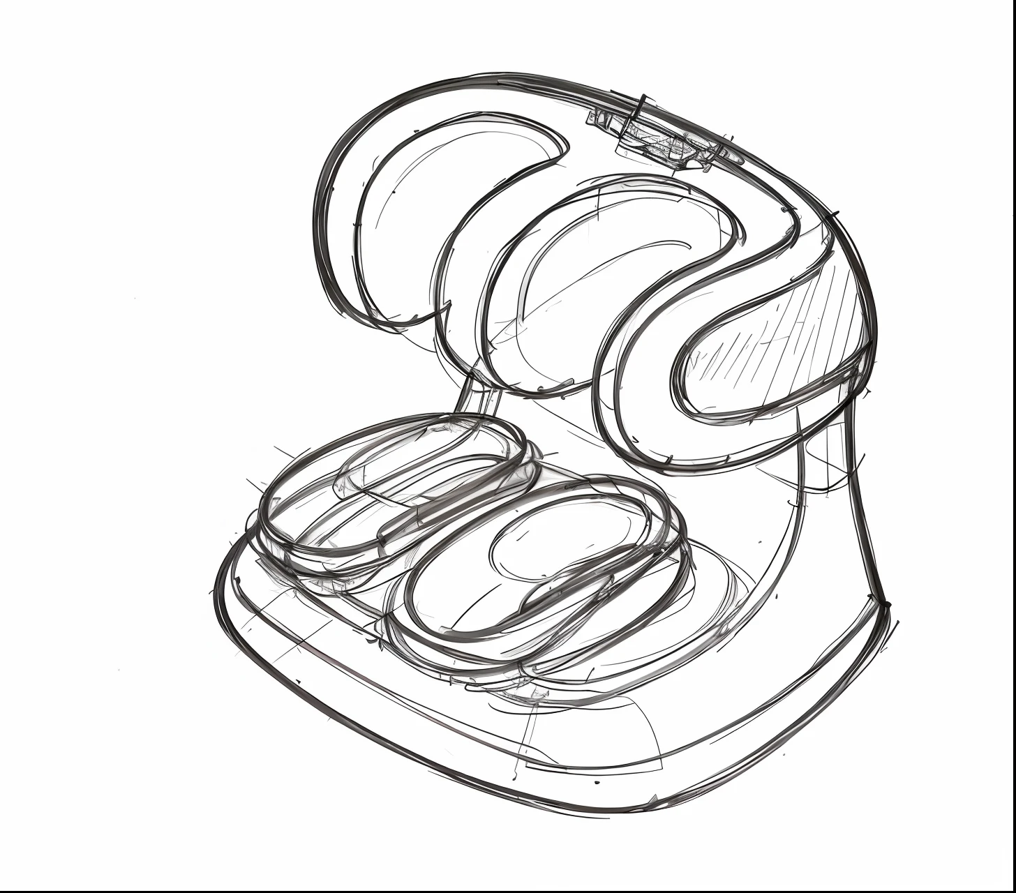 Sketches of many different objects on a white surface, industrial design concept, product design concept, concept sketches, prop design, concept design, conceptual drawing, Concept illustration, inspired by Alexander Archipenko, object concept art, futuristic product design, inspired by Isamu Noguchi, Design concept, sketch illustratio, design concept art, concept sketches, Product concept