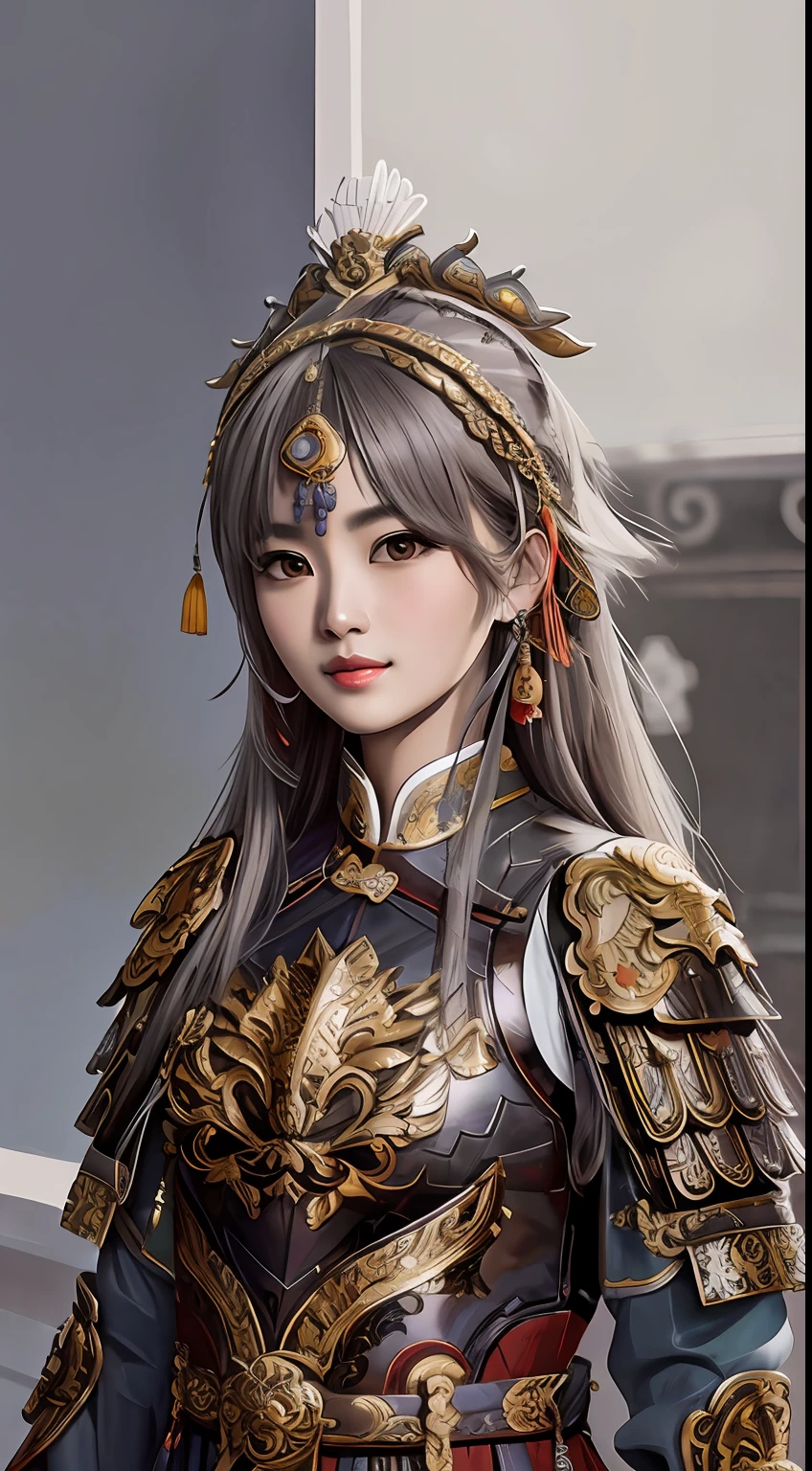 China-style,Chinesedress,armour,Metal edges,Textured,Pattern,Pedras preciosas,Refinement,Fine painting,Refinement,infinite details
