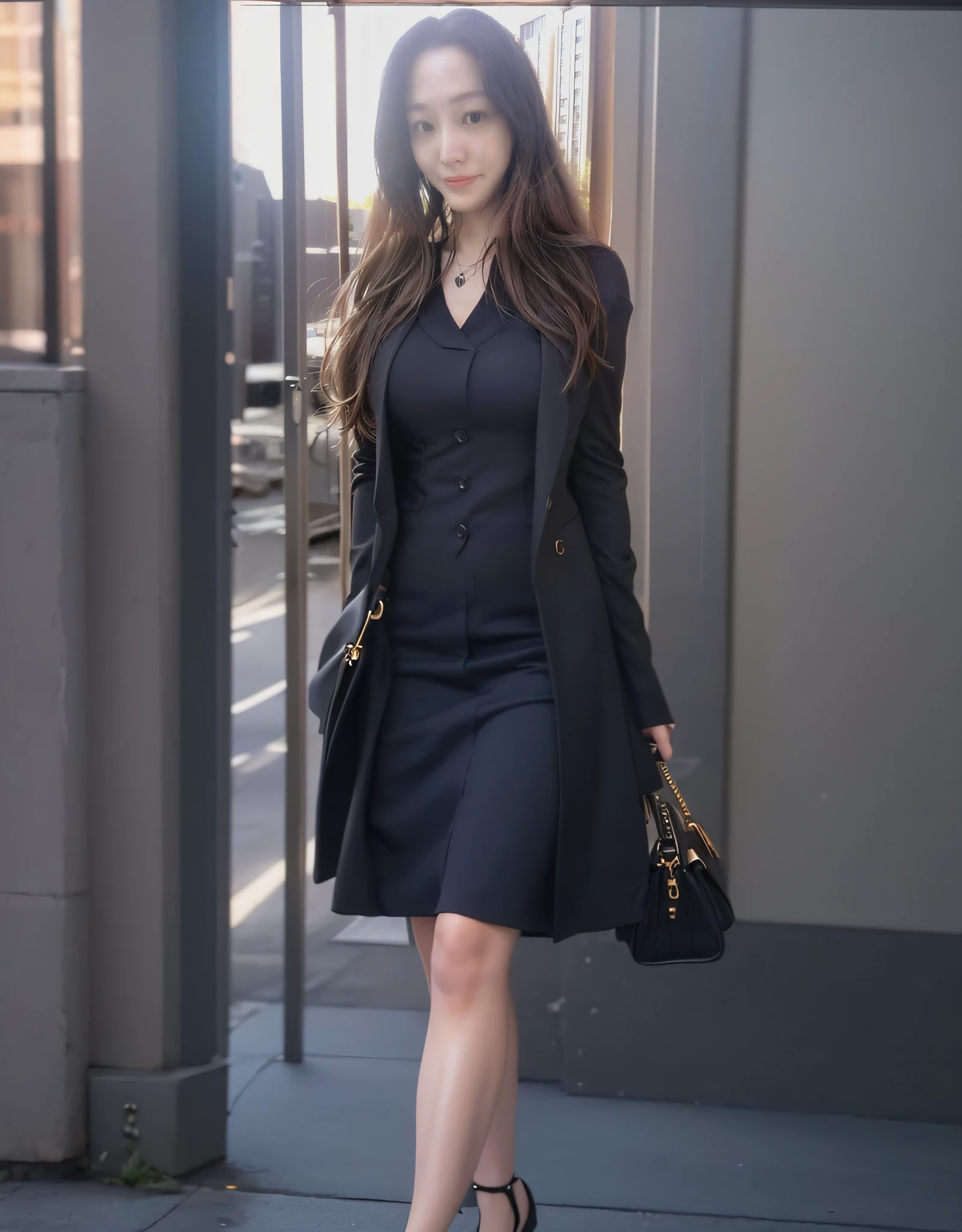 Long legs,pretty legs,LV bag in hand