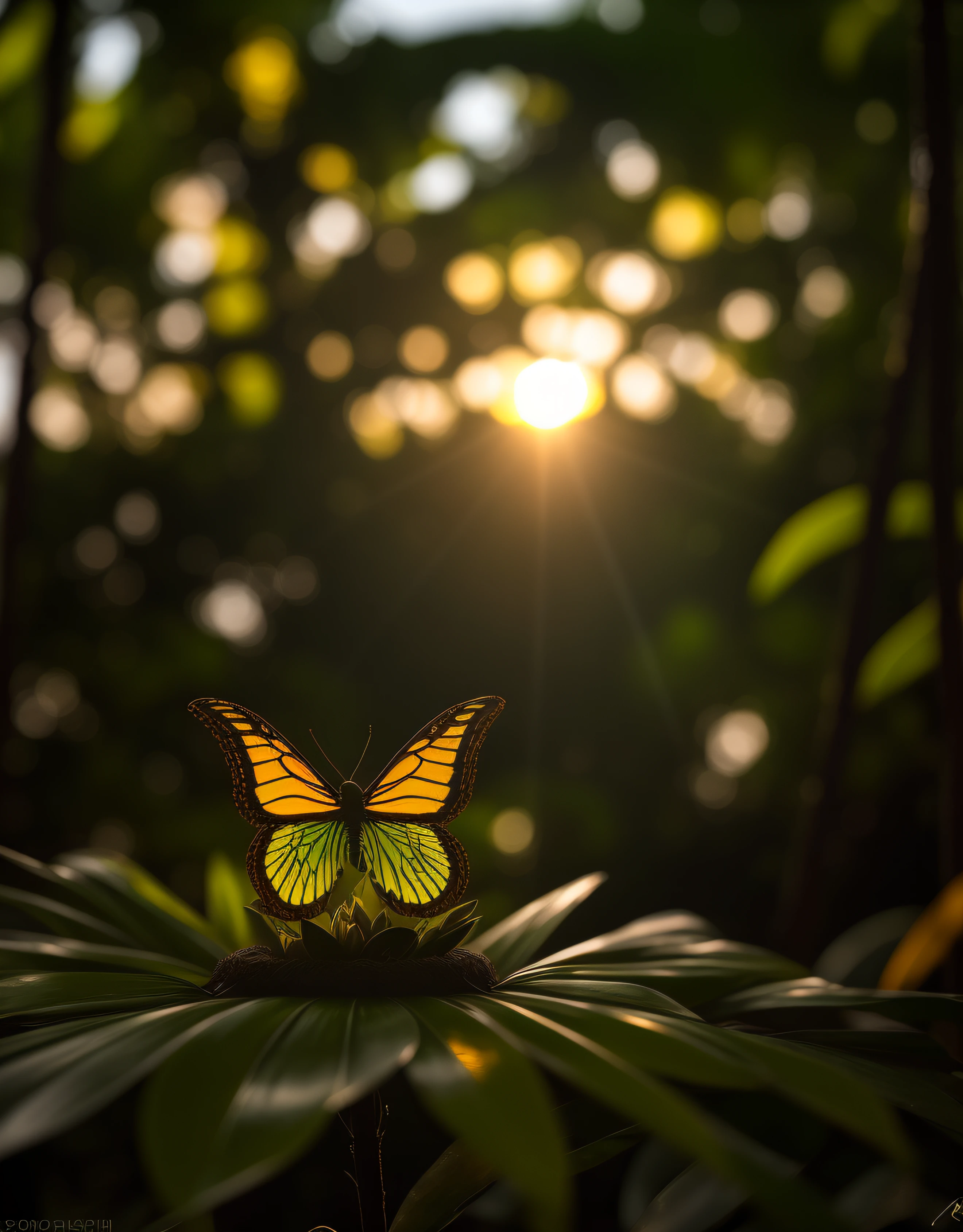 por-do-sol na floresta amazonica, fotografia premiada, Bokeh, Profundidade de Campo, HDR, bloom, chromatic aberration, fotorrealista, extremamente detalhado, trending in artstation, trend in CGSociety, Intricate, High Detail, dramatic, arte por midjourne