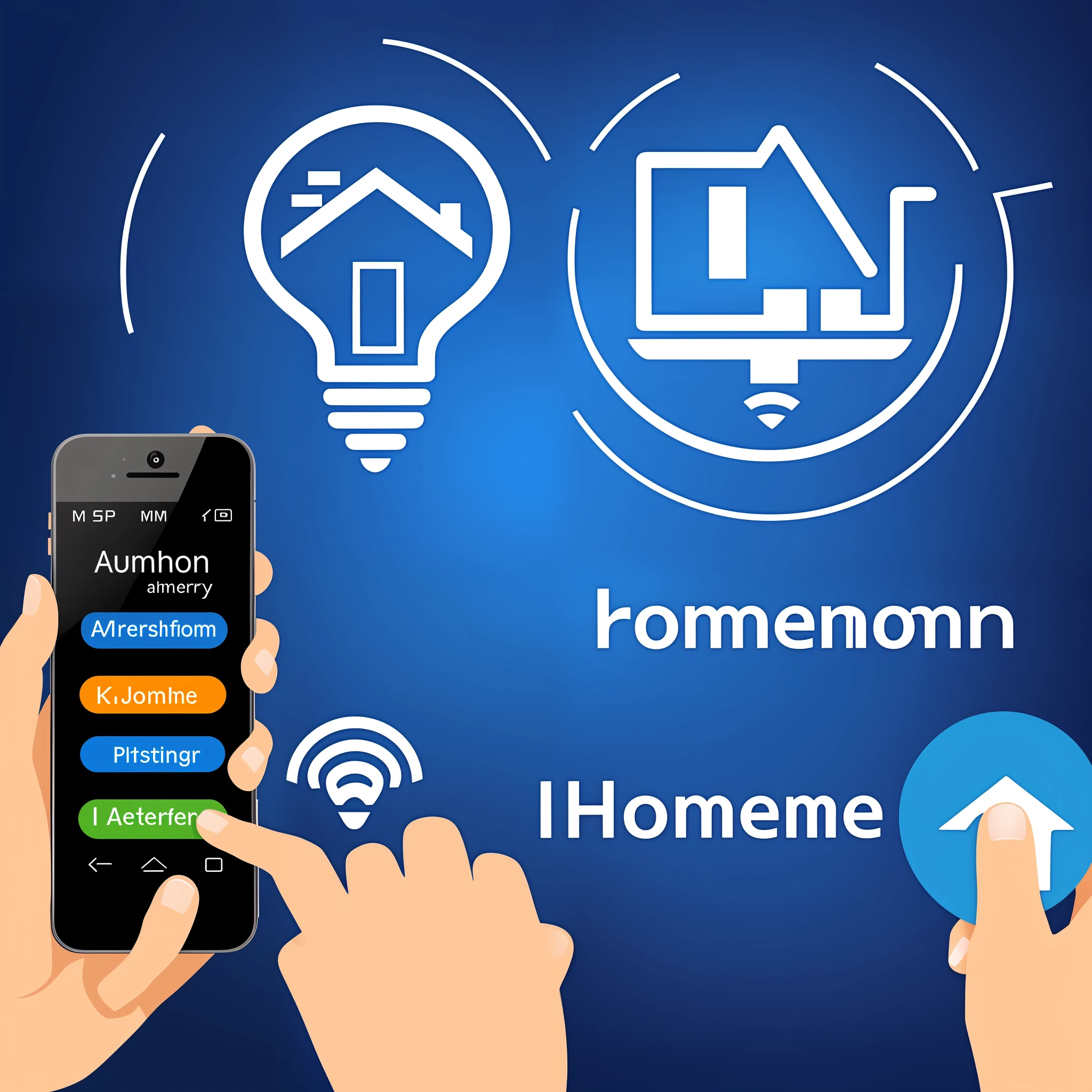 Logo of a company in the field of home automation