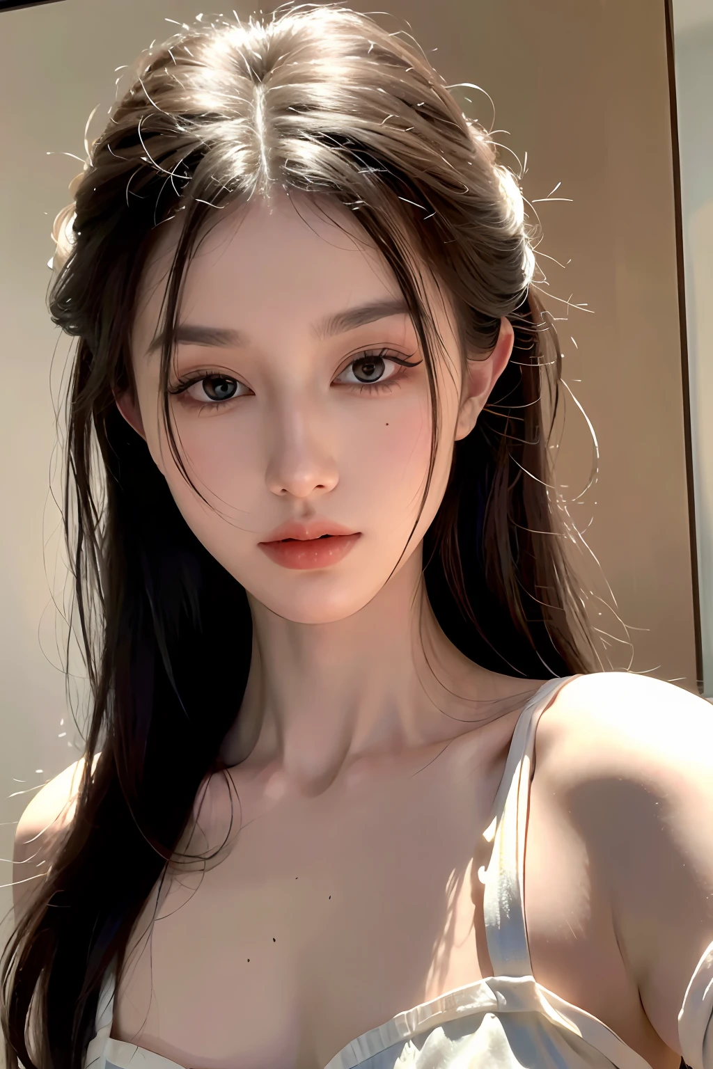 (8k, best quality, masterpiece:1.2), (realistic, photorealistic, photo-realistic:1.37), ultra-detailed,1girl, solo,
beautiful detailed eyes, beautiful detailed nose,,Small breasts, masterpiece,  masterpiece, best quality,best quality, masterpiece, highres, china dress, super Beautiful face, super beautiful eye, super beautiful hair