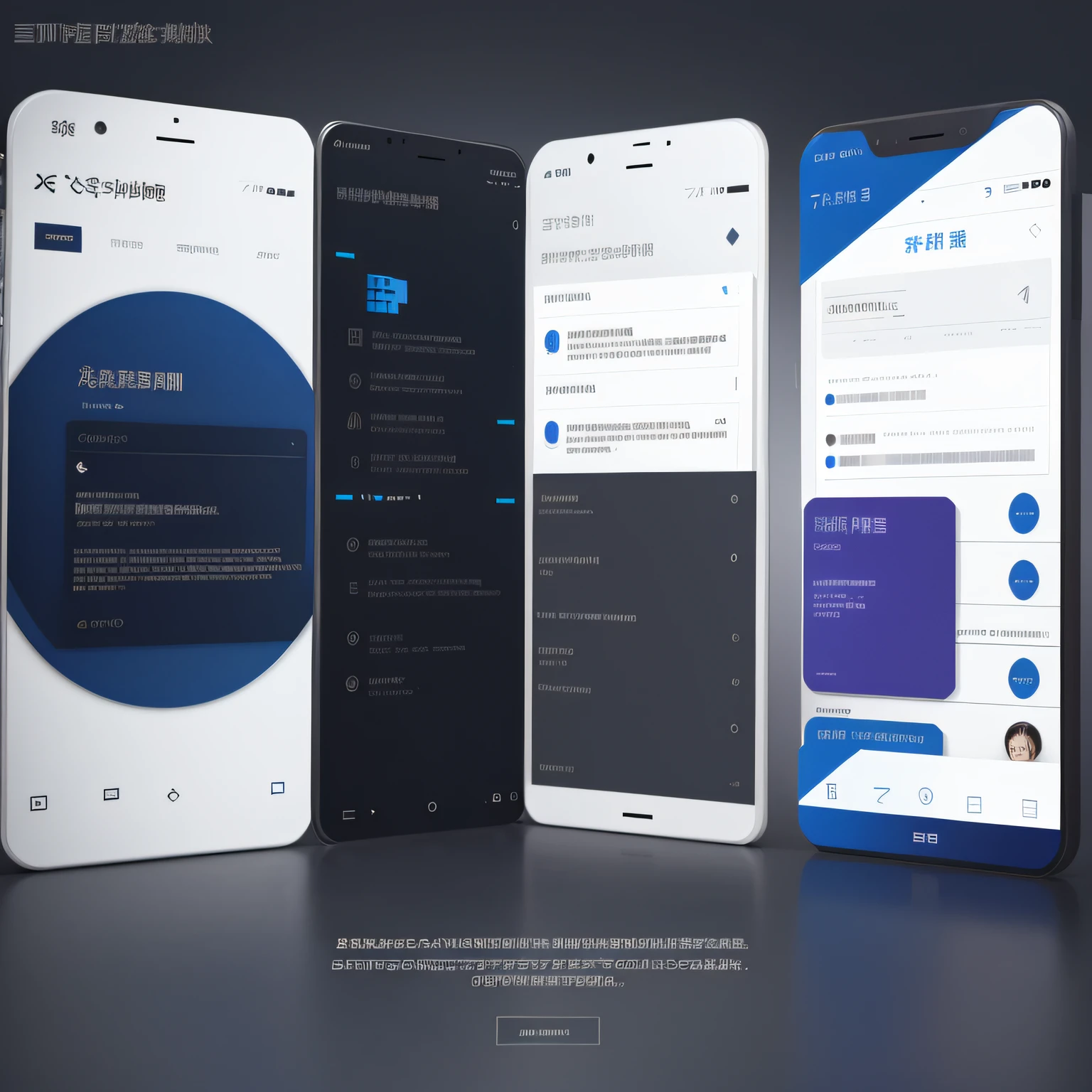 Now there are four interfaces,Add another interface,One has 9 icons arranged in 9 grid interfaces。The style is unified with the current design。