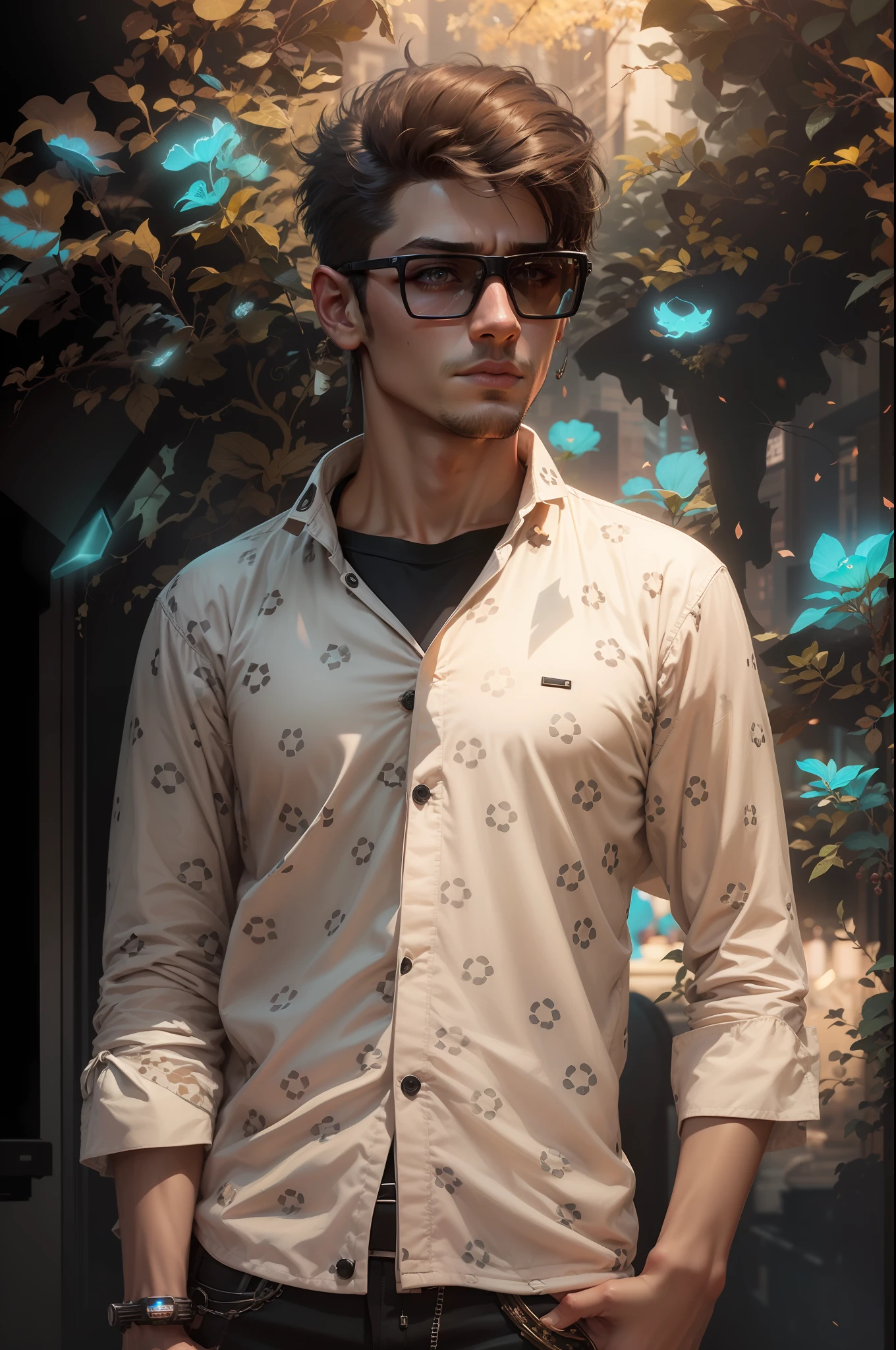 Change background cyberpunk handsome boy, realistic face, 8k, ultra realistic,