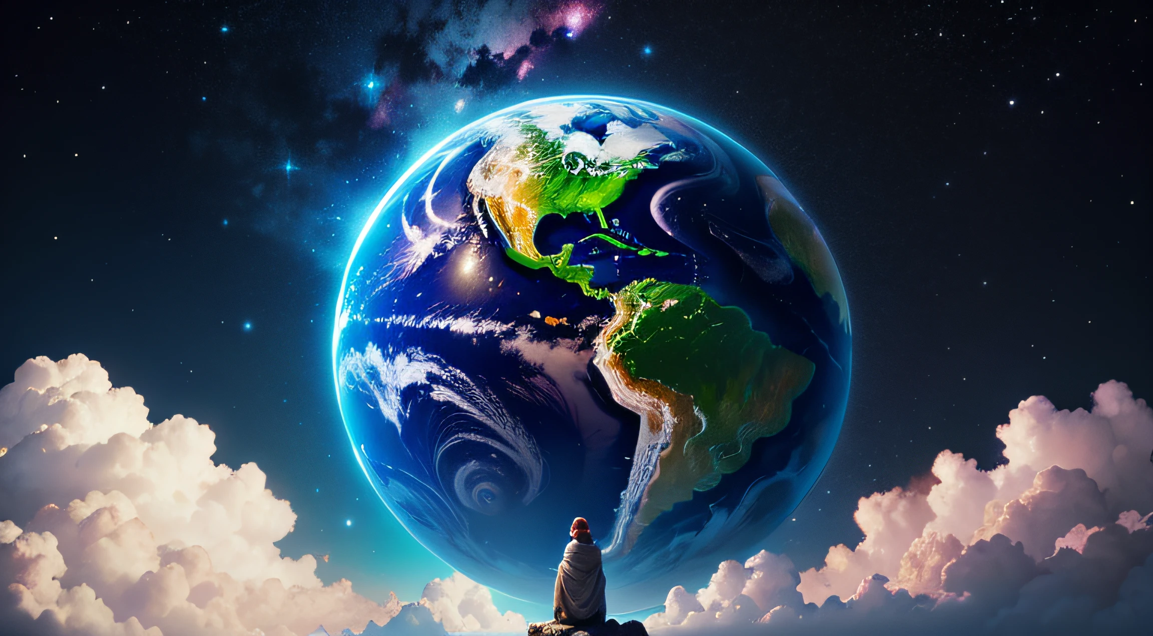 In the beginning, God created the heavens and the earth. --auto