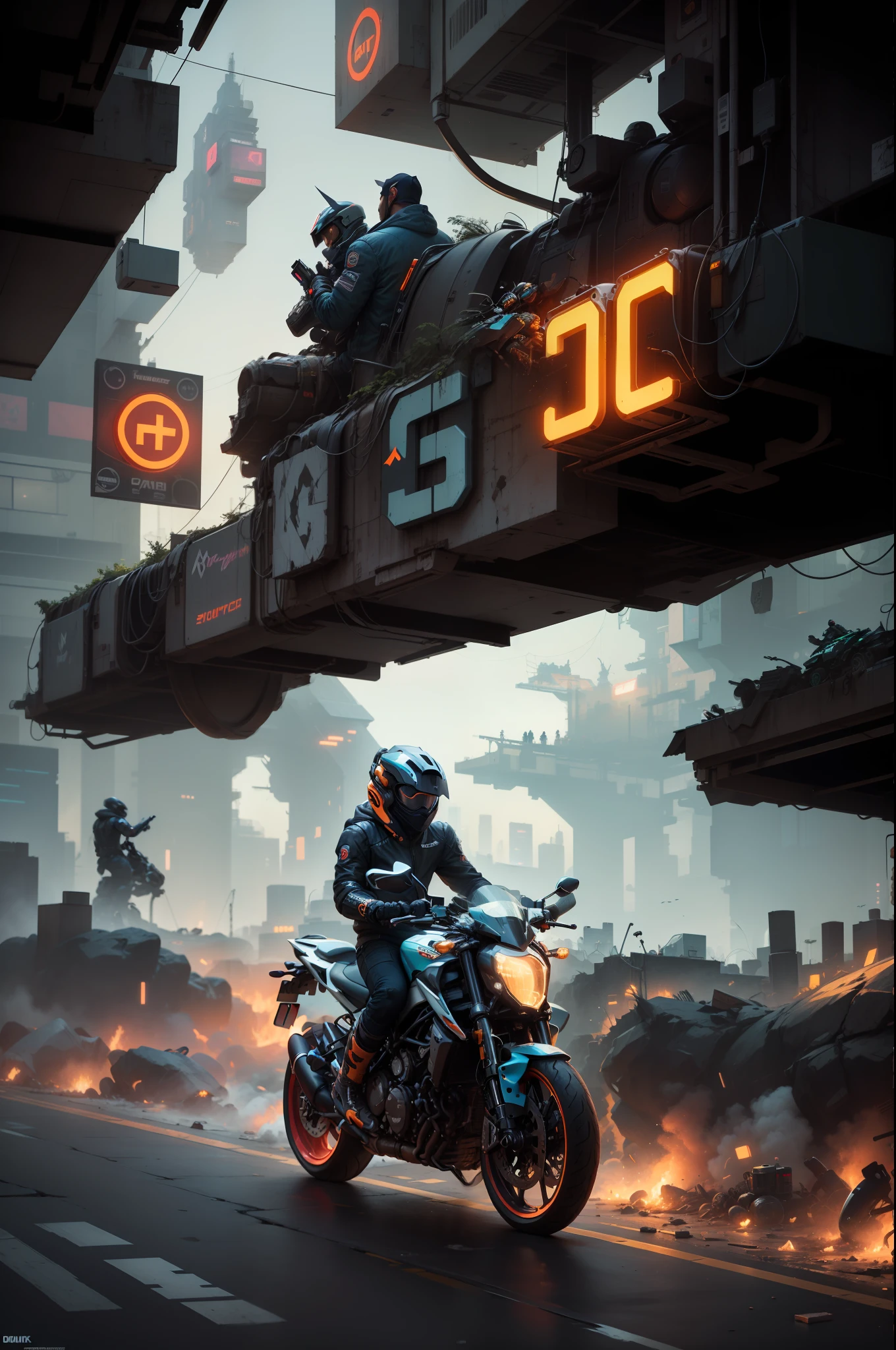 Super duke , cyberpunk ,
