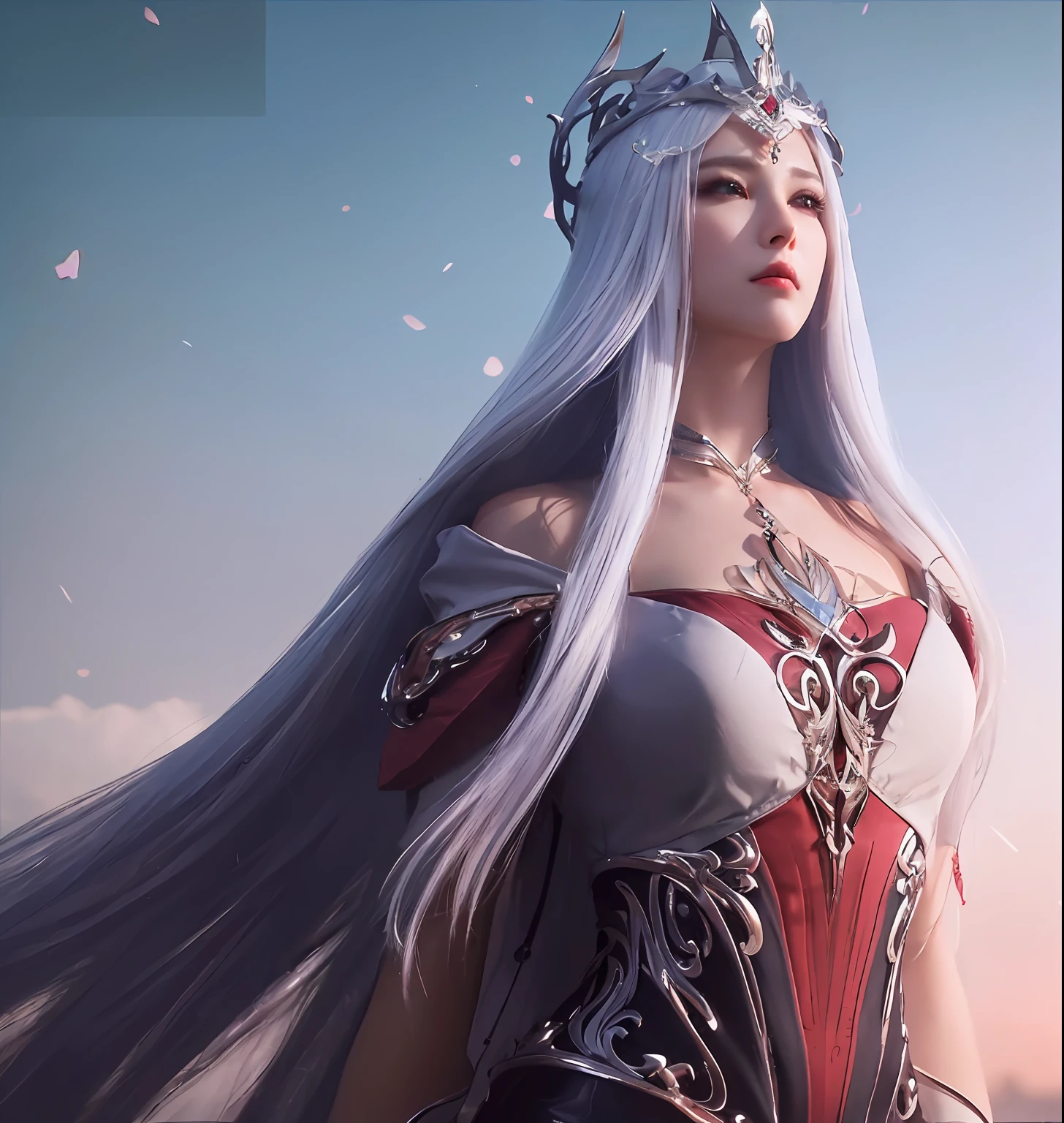 (masterpiece, best quality, extremely detailed 8k, ultra hd, ultra-detailed, highly detailed, highly realistic, ultra-realistic, photo realistic), (1girl:1.5), (detailed realistic skin), (realistic big breasts), slender abs, (closed mouth:1.5)